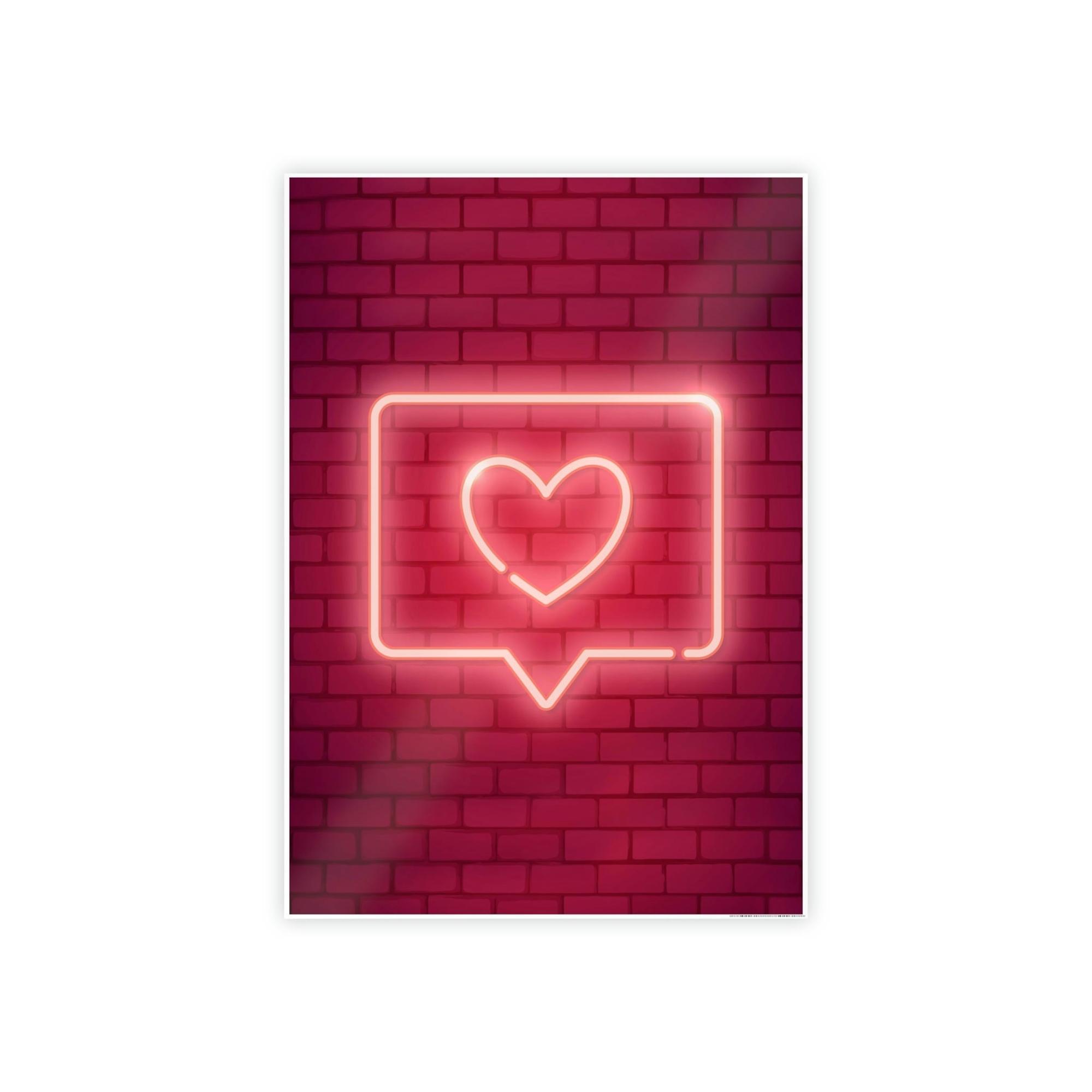 Neon Neon Radiance Revealed: Stunning Wall Art on Natural Canvas and Framed Prints