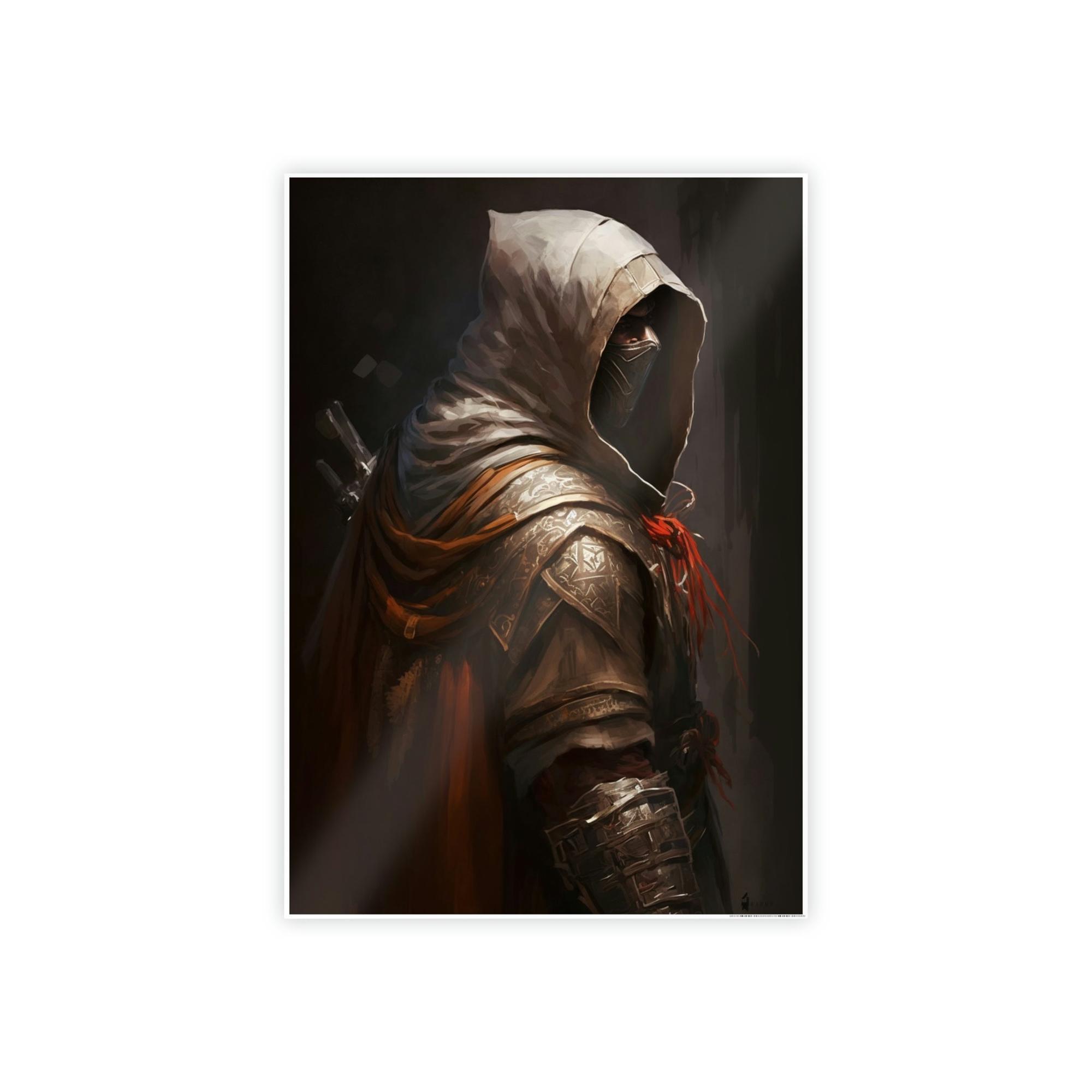 Assassin Creed Artistic Interpretation of Assassin's Creed: Print on Canvas for Fans