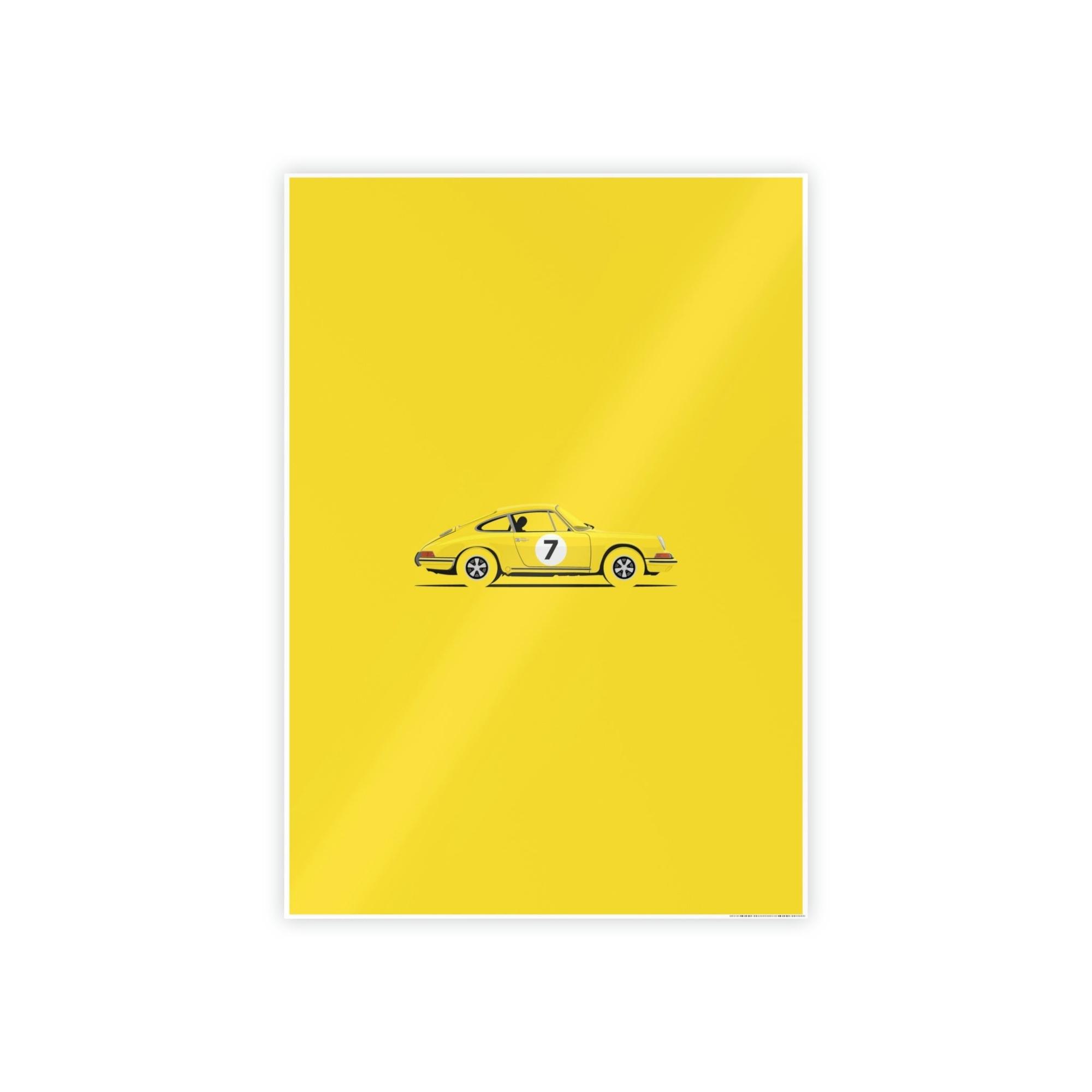 Porsche Vintage Porsche Poster & Canvas: Classic Wall Art for Auto Enthusiasts