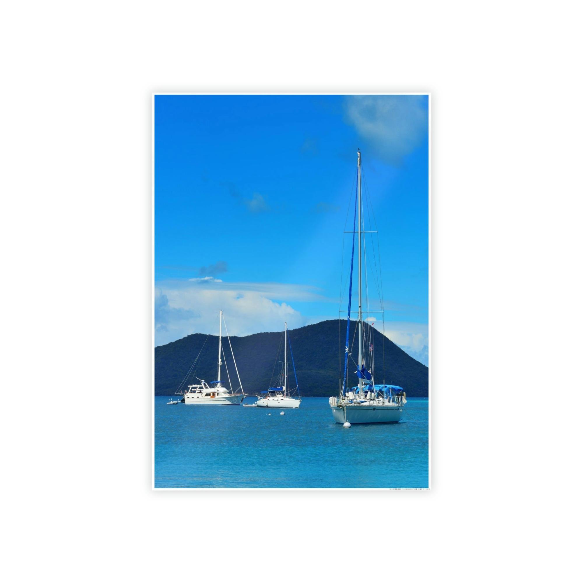 Yachts The Majesty of the Sea: Artistic Yachts on Canvas and Poster Prints