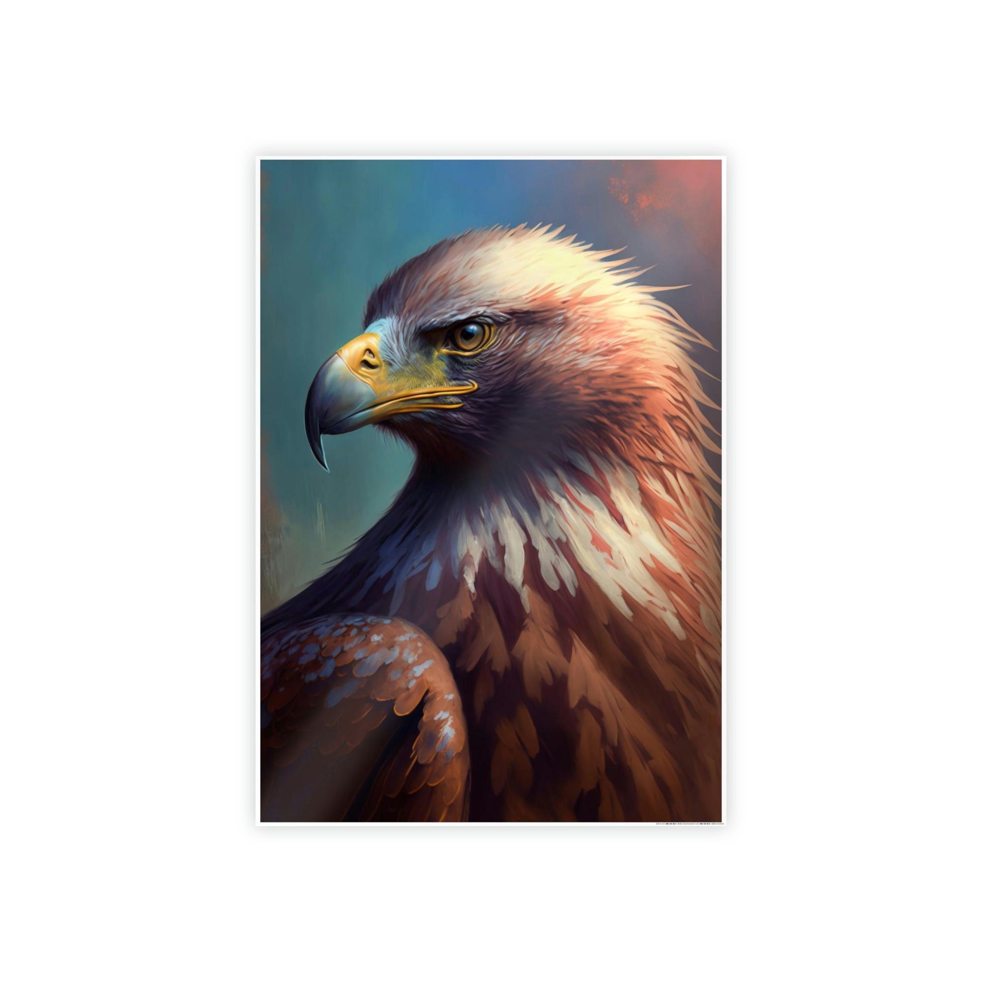 Eagles Soaring Solitude: Majestic Eagles Grace the Natural Canvas