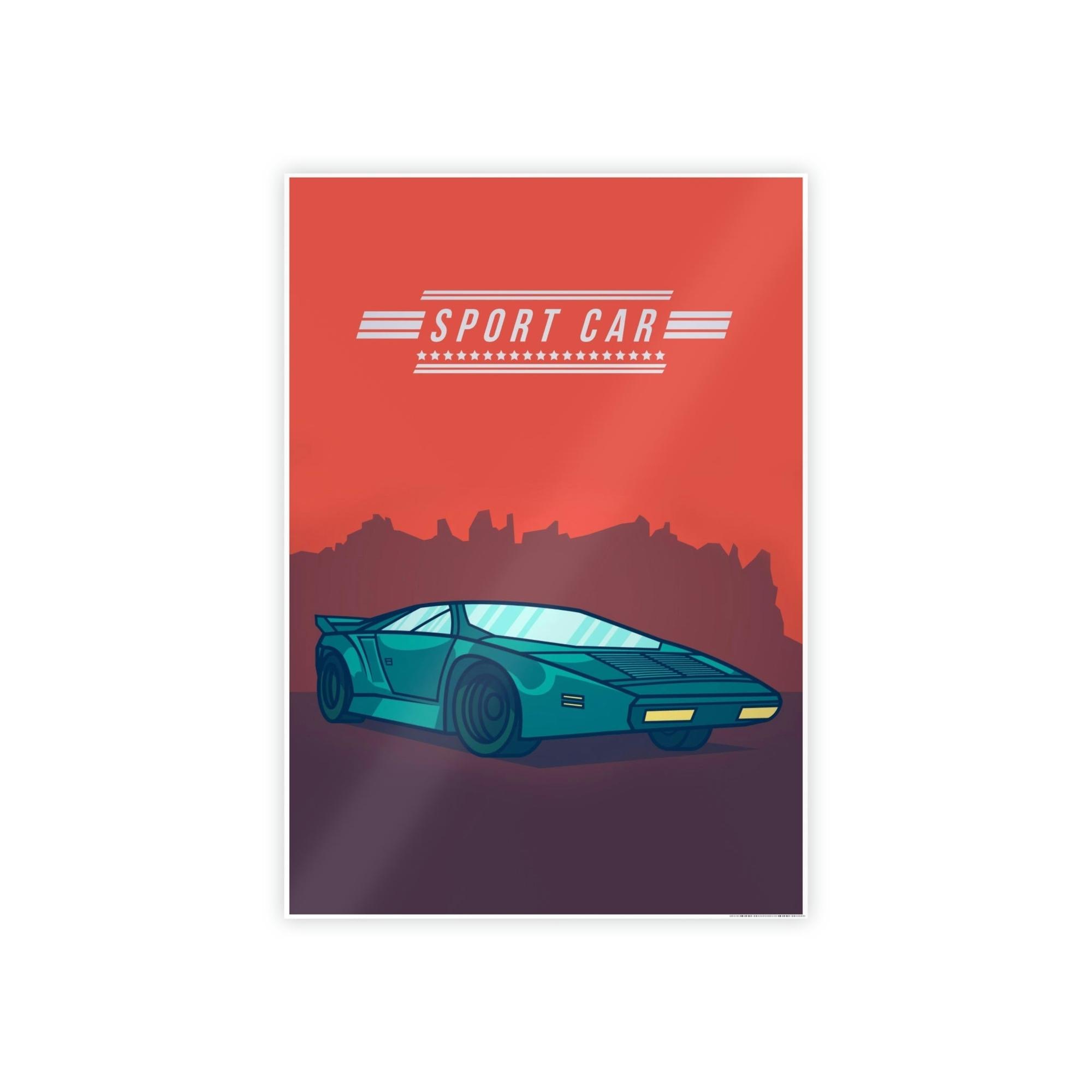 Lamborghini Sport Car Wall Art: Lamborghini Framed Poster & Canvas Print
