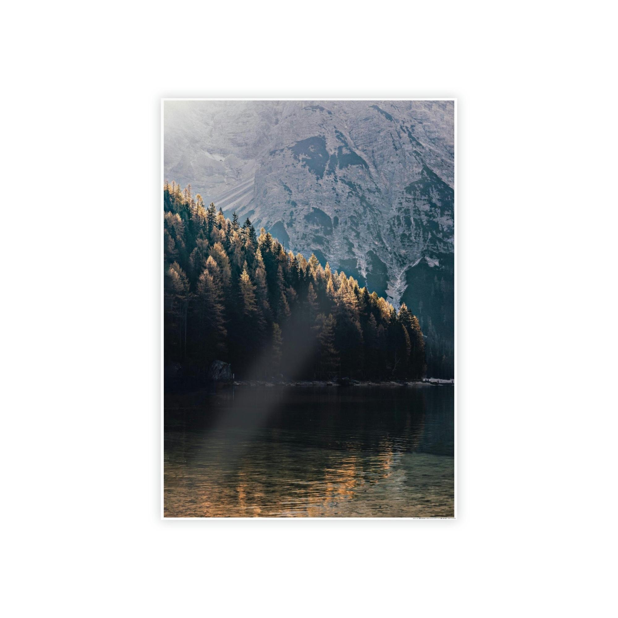 Lakes And Rivers Reflective Beauty: Lakes and Rivers on Canvas and Framed Poster Art