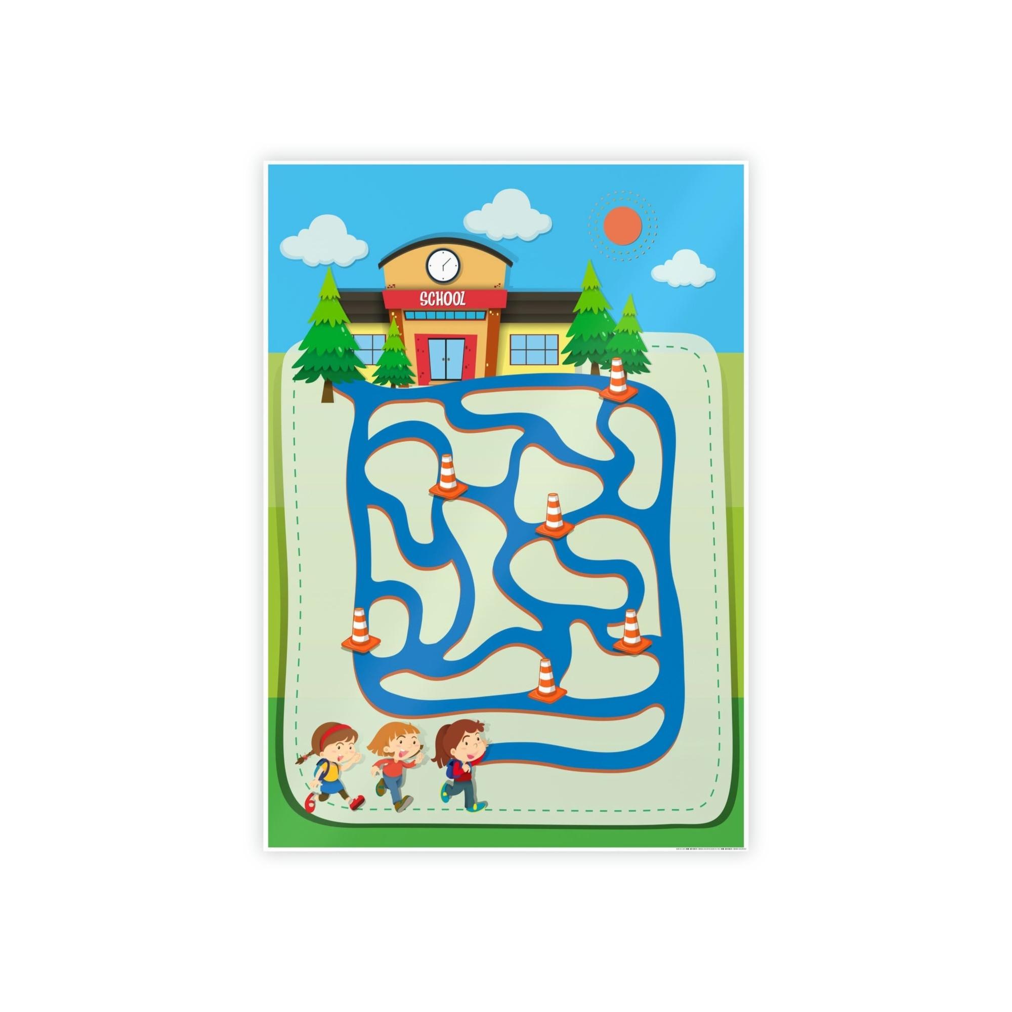 Kids Maps Inspire Their Imagination: Framed Canvas Maps for Little Explorers