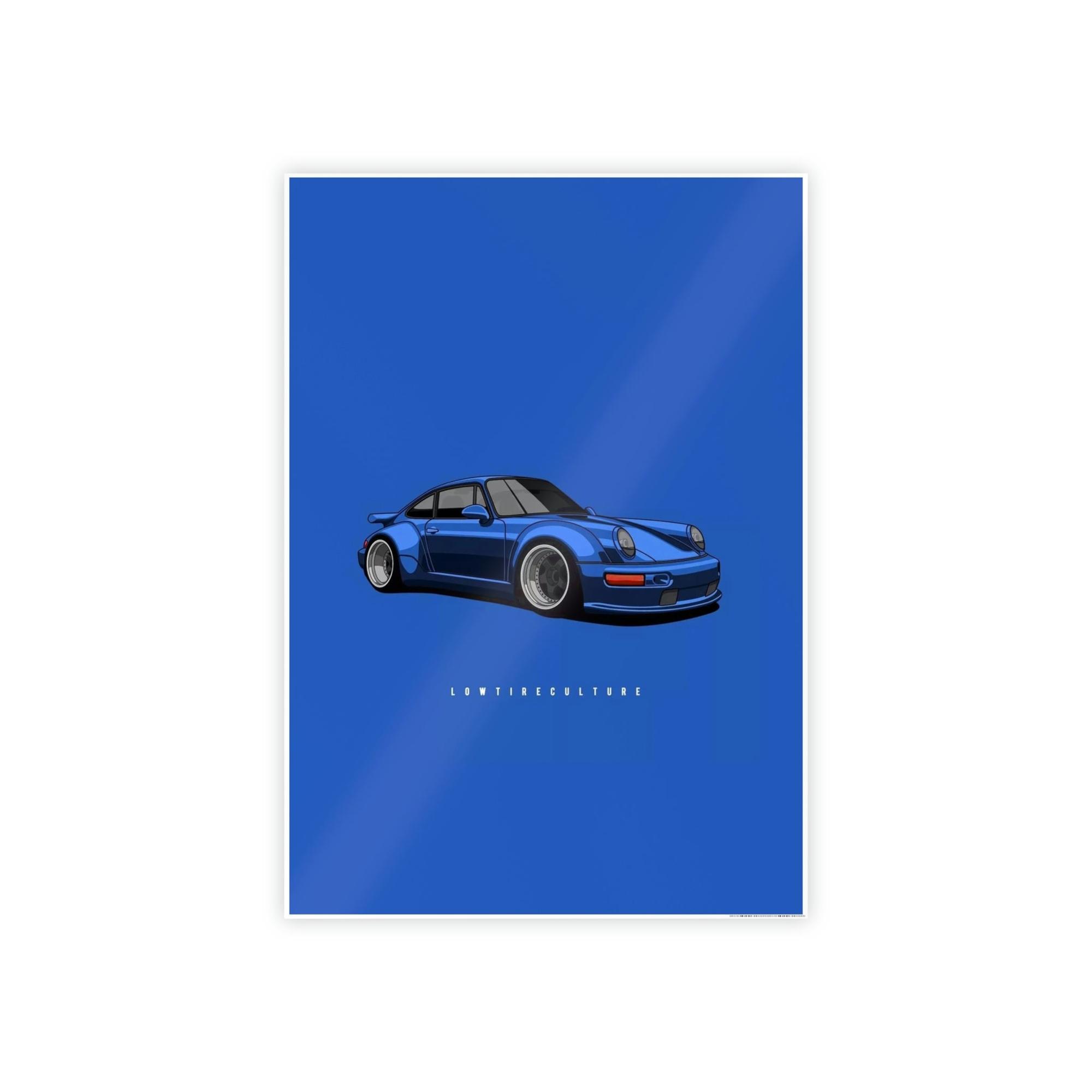 Porsche Porsche Artistry on Natural Canvas: Poster & Canvas Wall Decor for Car Enthusiasts