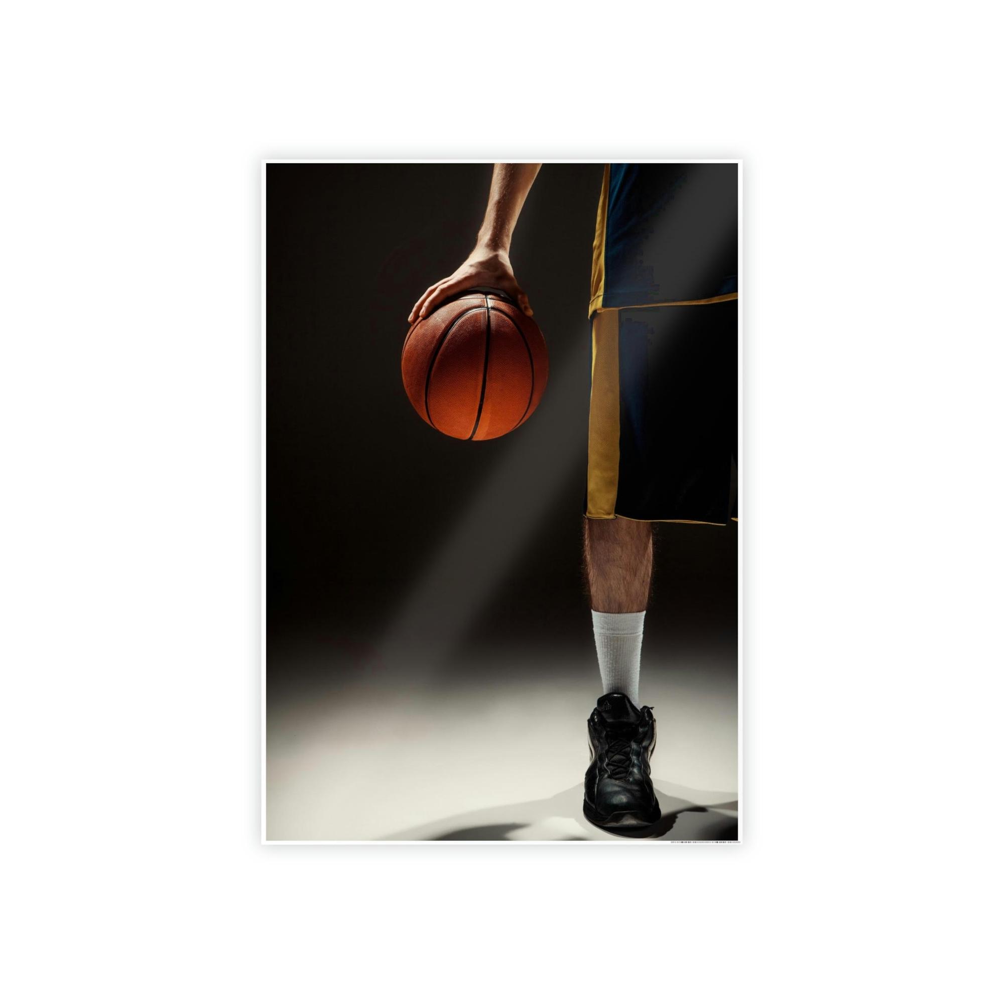 Basketball Basketball Brilliance: Print on Canvas and Framed Posters for Fans of the Sport