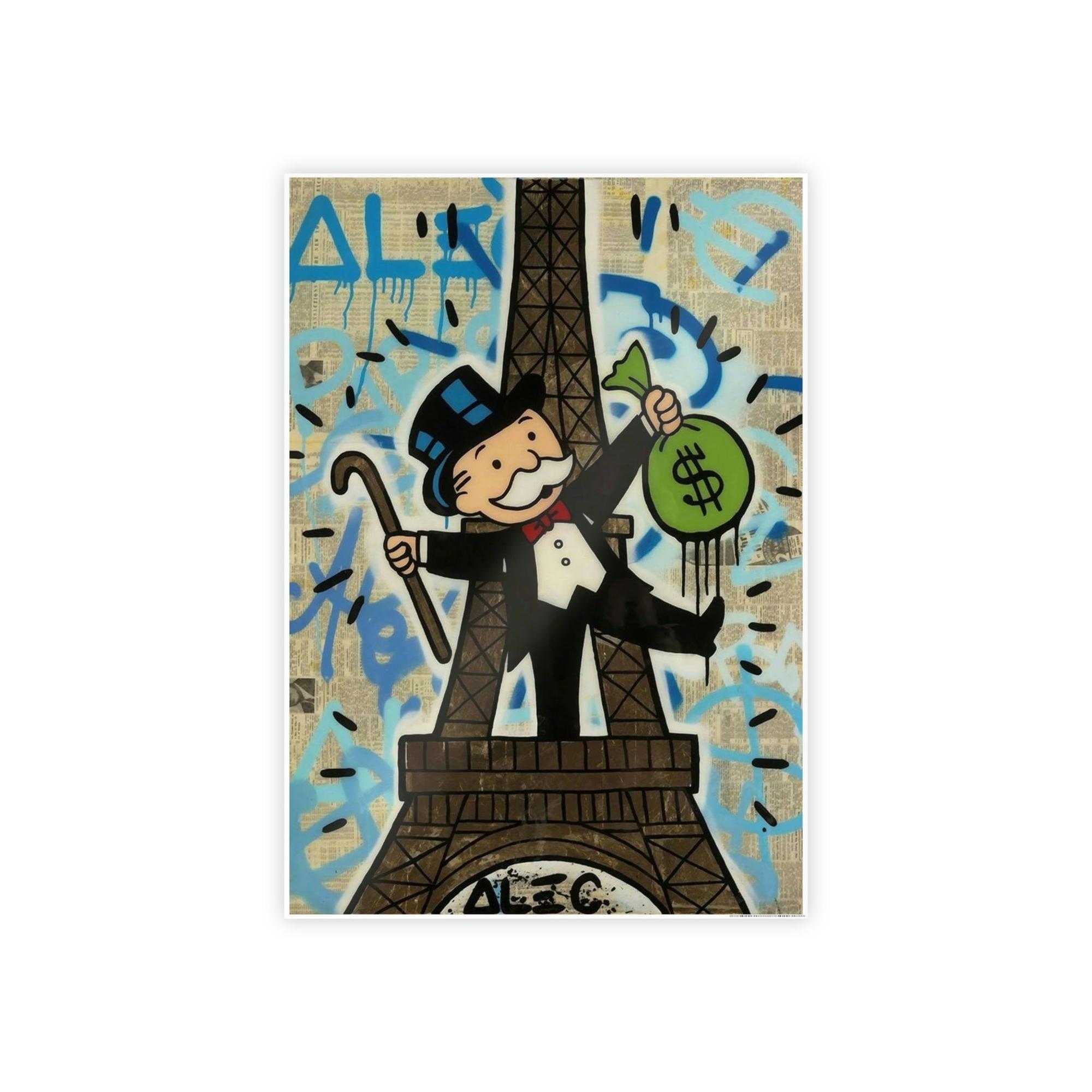 Monopoly & Motivation The Art of the Urban Landscape: Alec Monopoly's Framed Posters and Canvas Art