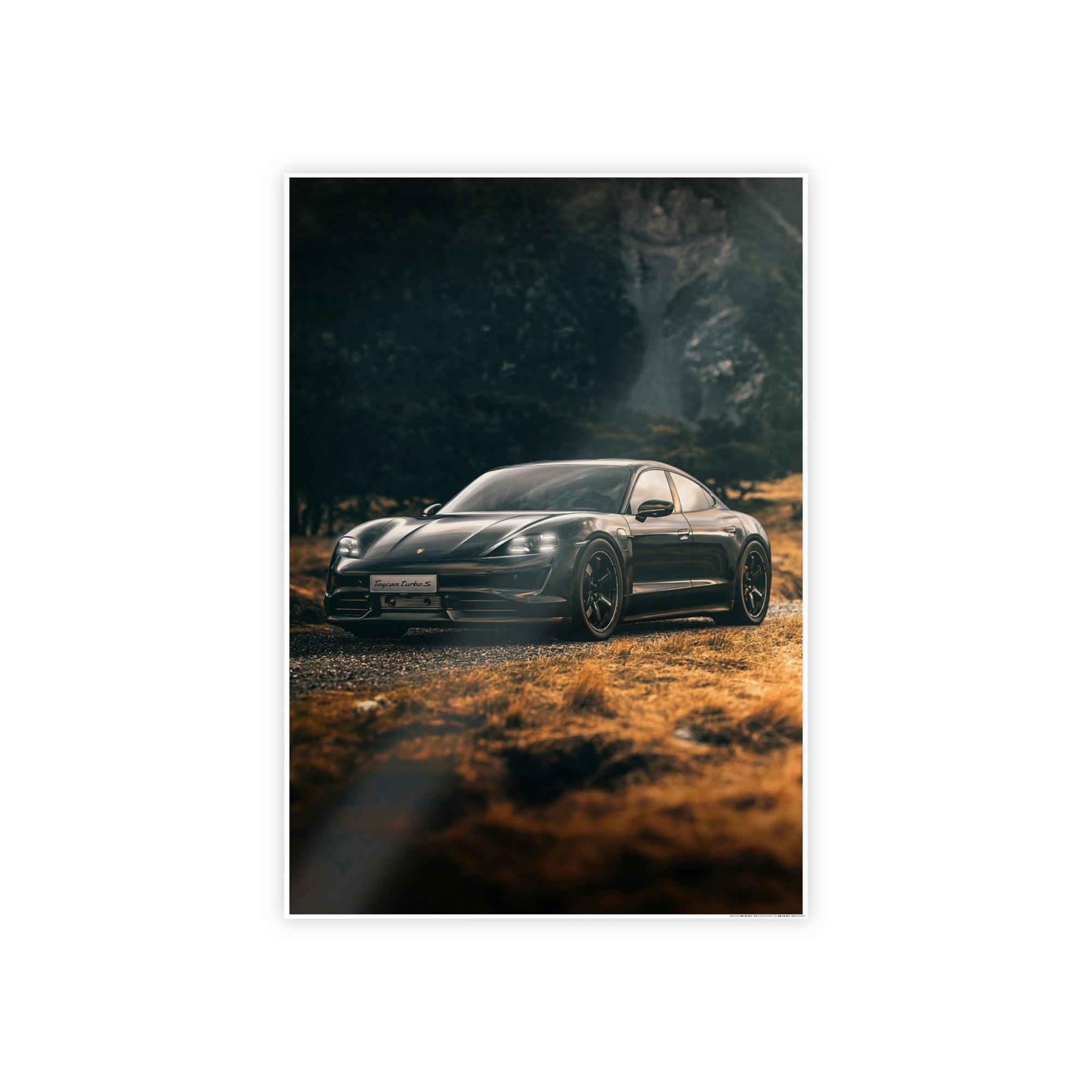Porsche Porsche: Striking Canvas and Framed Posters of Scenic Drives with Porsches