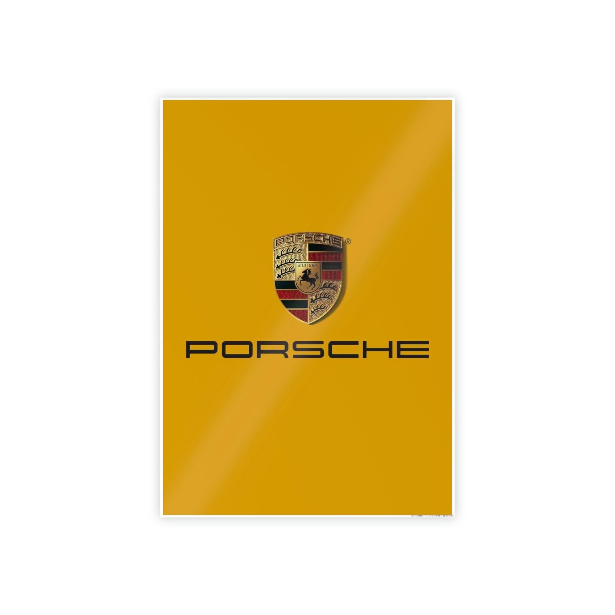 Porsche The Iconic Porsche Logo: A Symbol of Prestige and Quality on Canvas & Poster