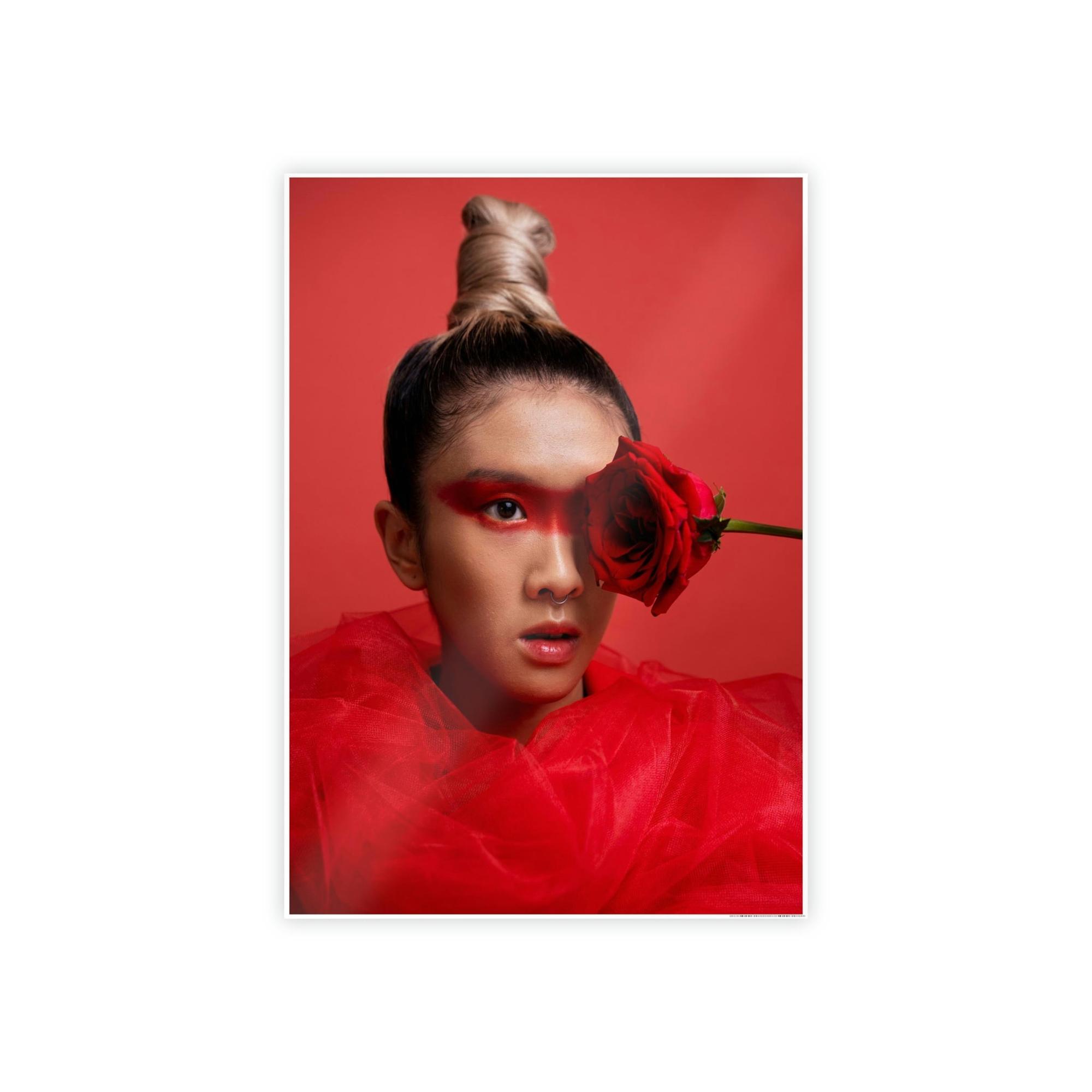 Fashion And Beauty Chic and Stylish: A Framed Canvas of High Fashion and Beauty