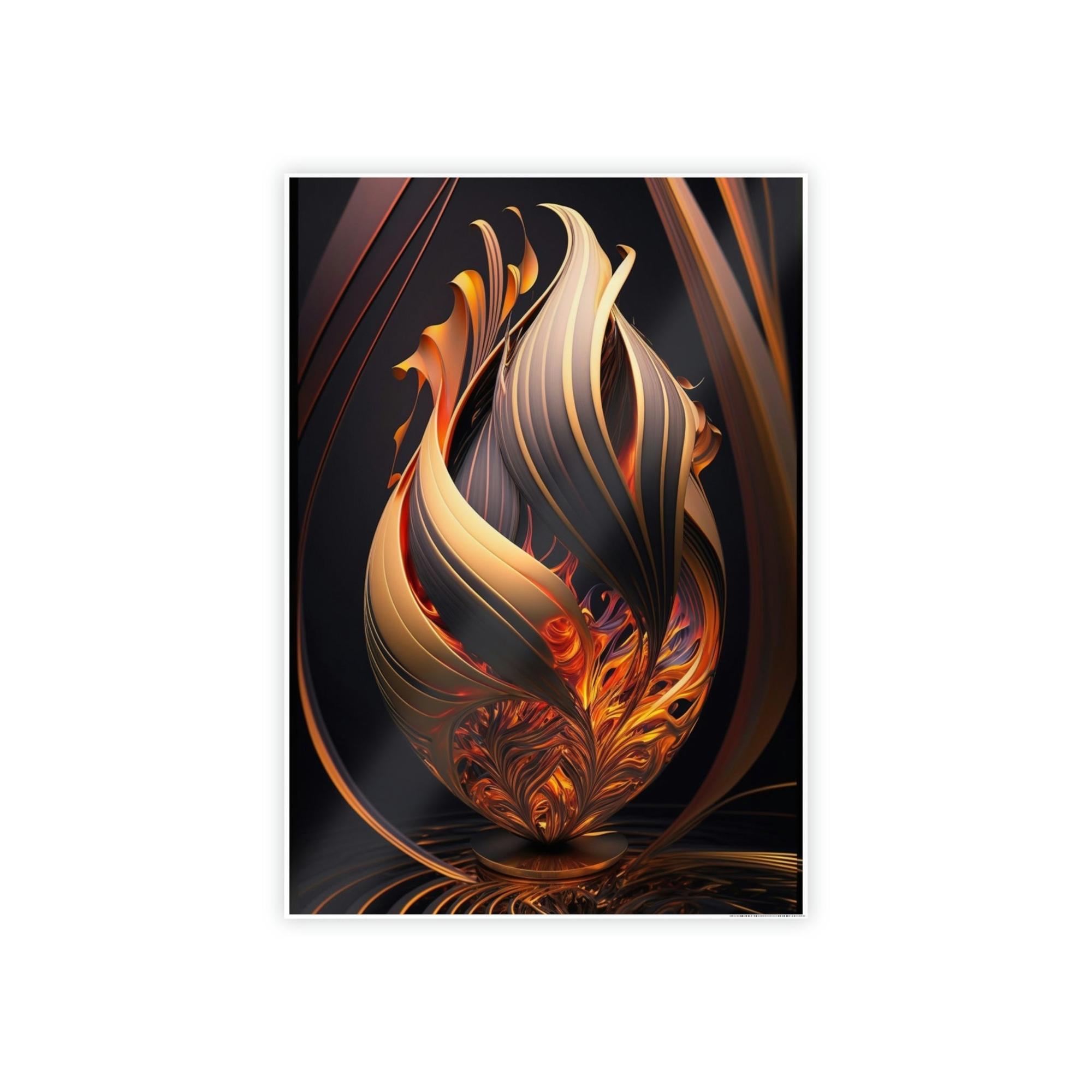 Contemporary Sleek and Chic: A Wall Art Piece of Contemporary Design