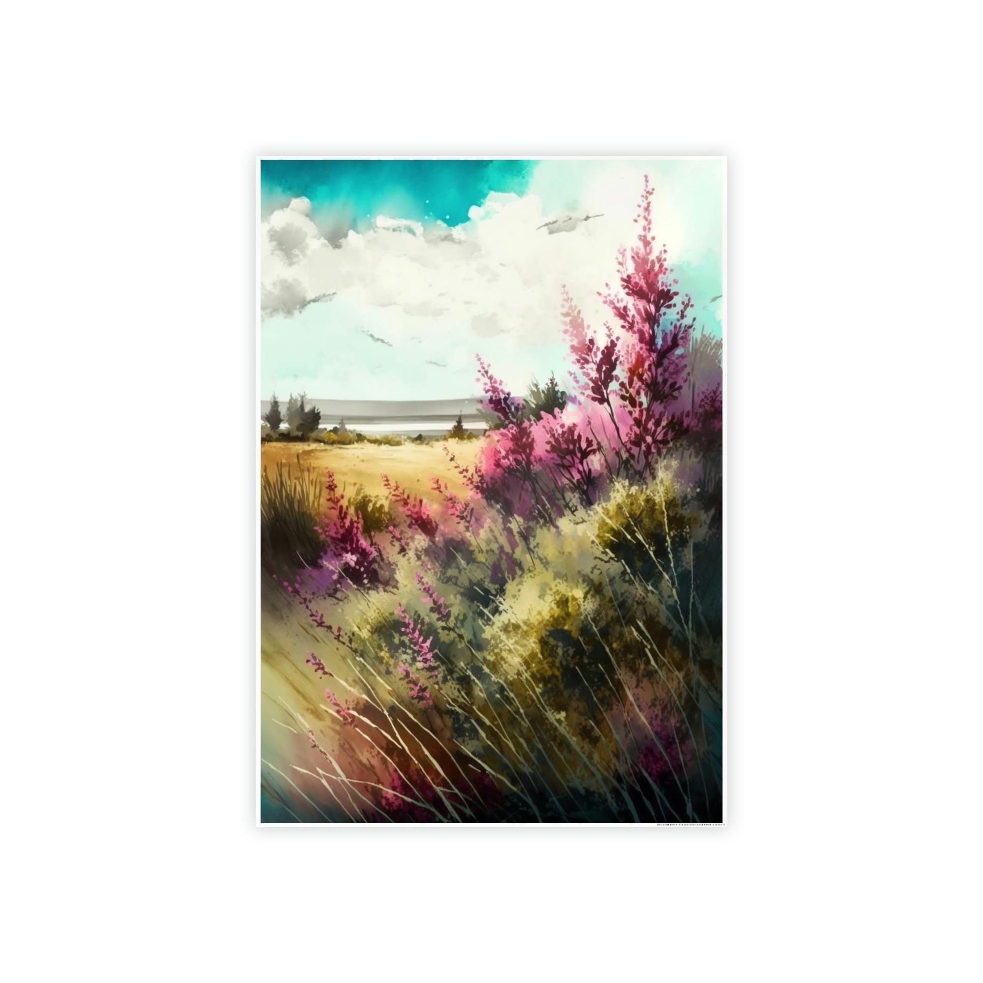 Autumn Rustic Charm: A Beautiful Print on Canvas and Framed Canvas to Add a Touch of Autumn to Your Home