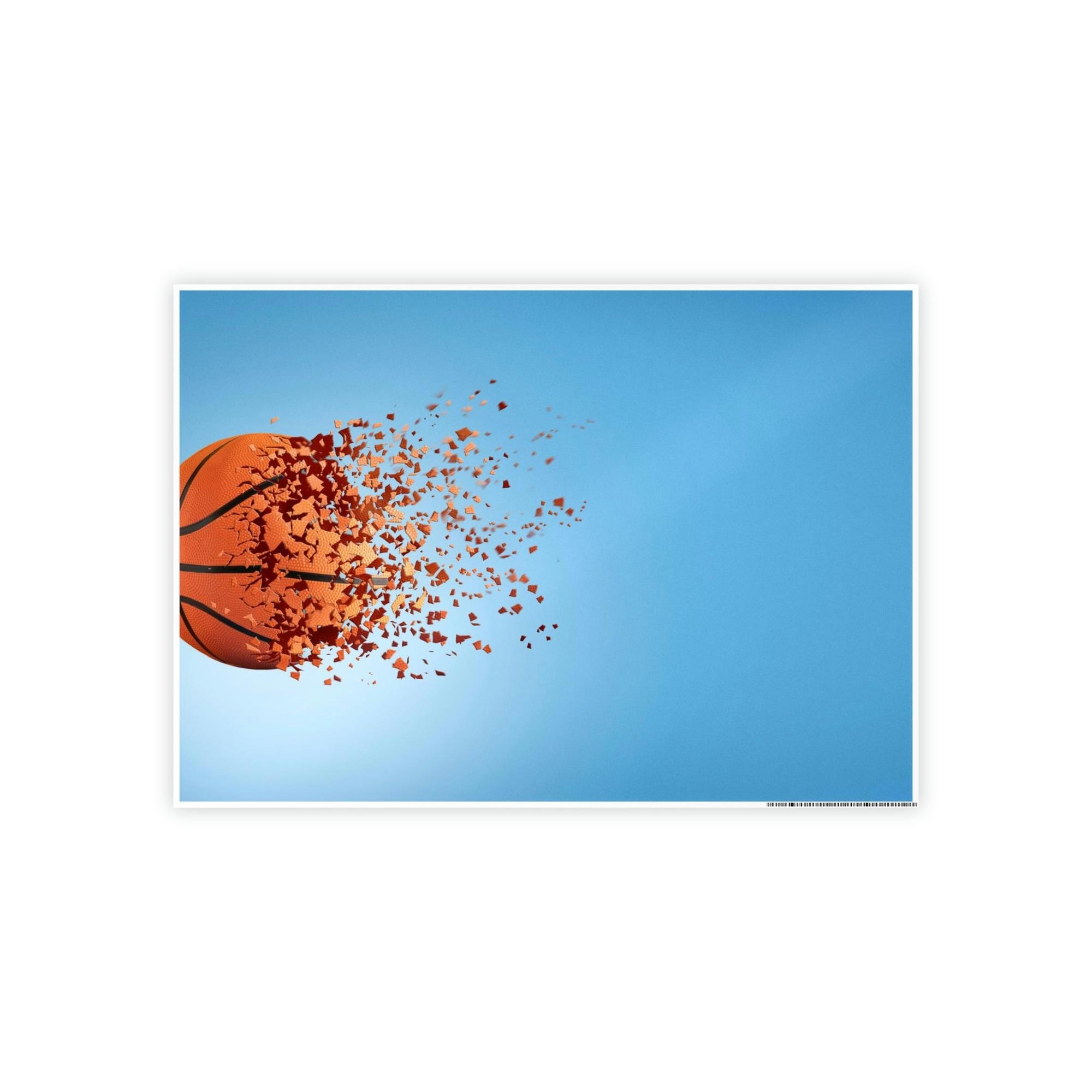 Basketball Basketball Magic: Print on Canvas and Framed Posters for Fans of the Game