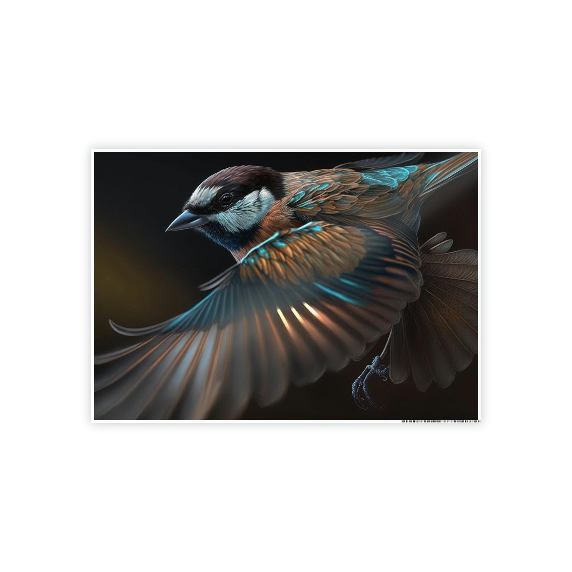 Birds The Majesty of Nature: A Framed Poster & Canvas Print of a Bird