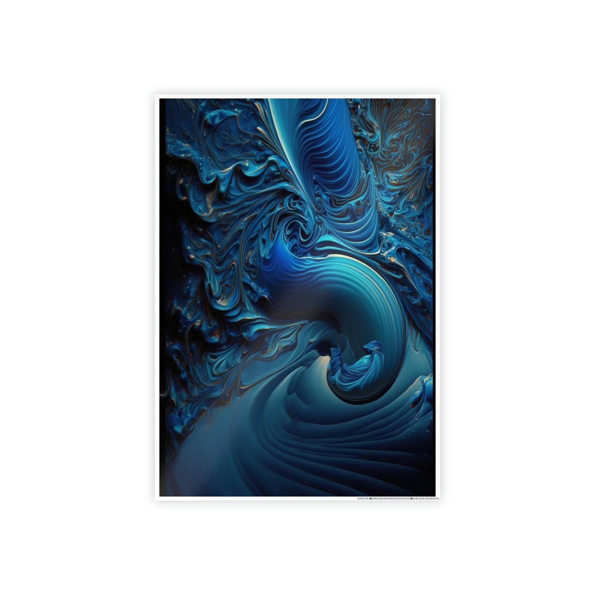 Blue Into the Blue: Gorgeous Blue Themed Canvas Art for Your Home or Office