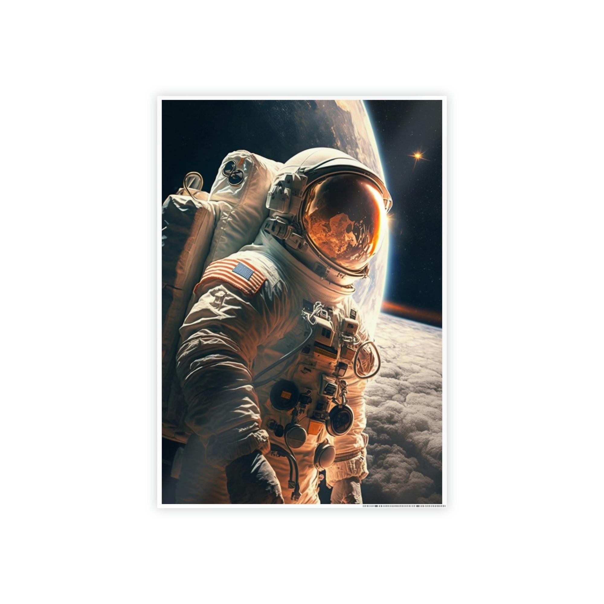 Astronauts Exploring the Universe: Astronauts on Wall Art and Art Prints