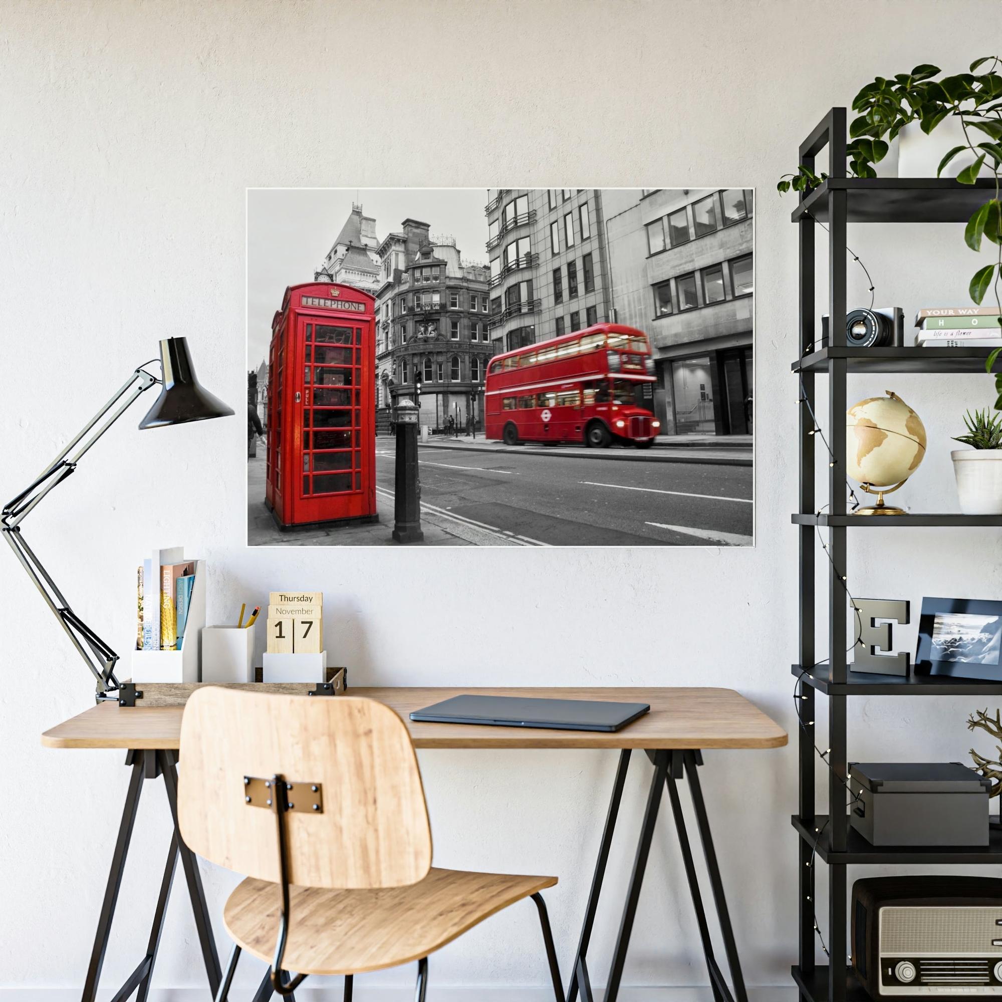 Bus Urban Journeys Unveiled: Artistic Bus Canvas Print