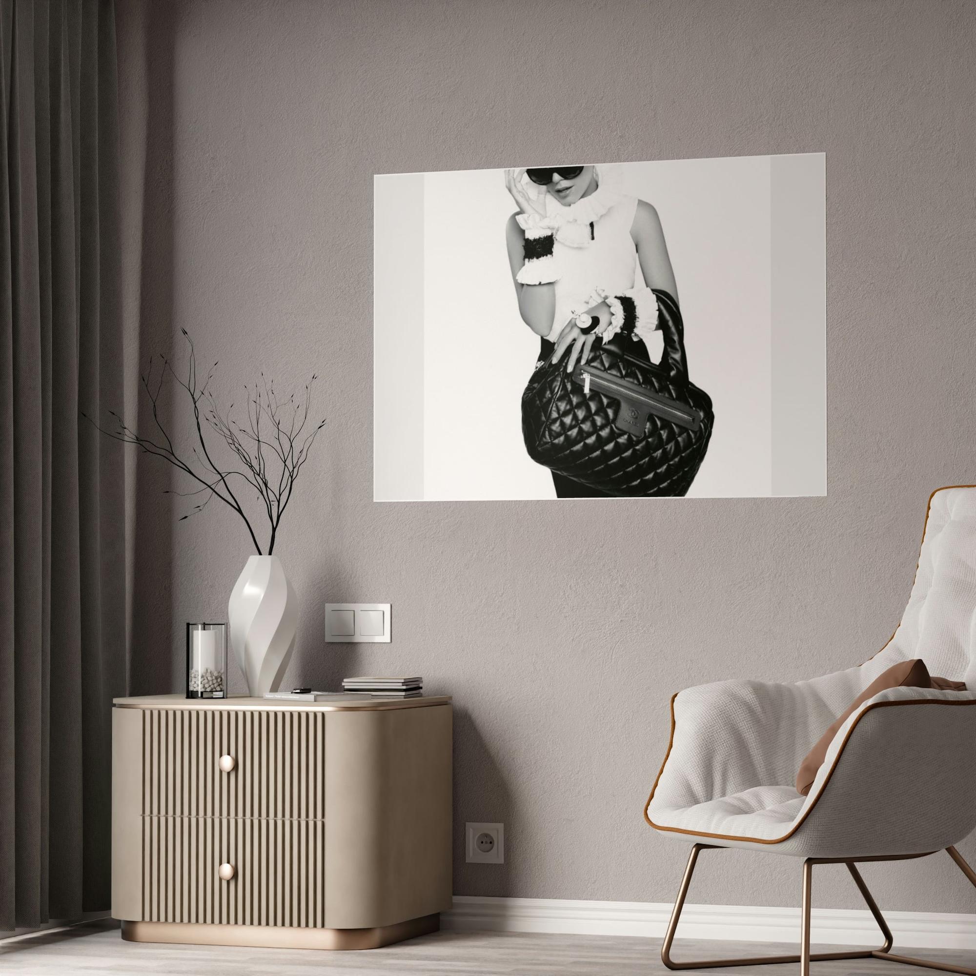 Chanel Fashion Forward: Chanel-Inspired Framed Poster Art