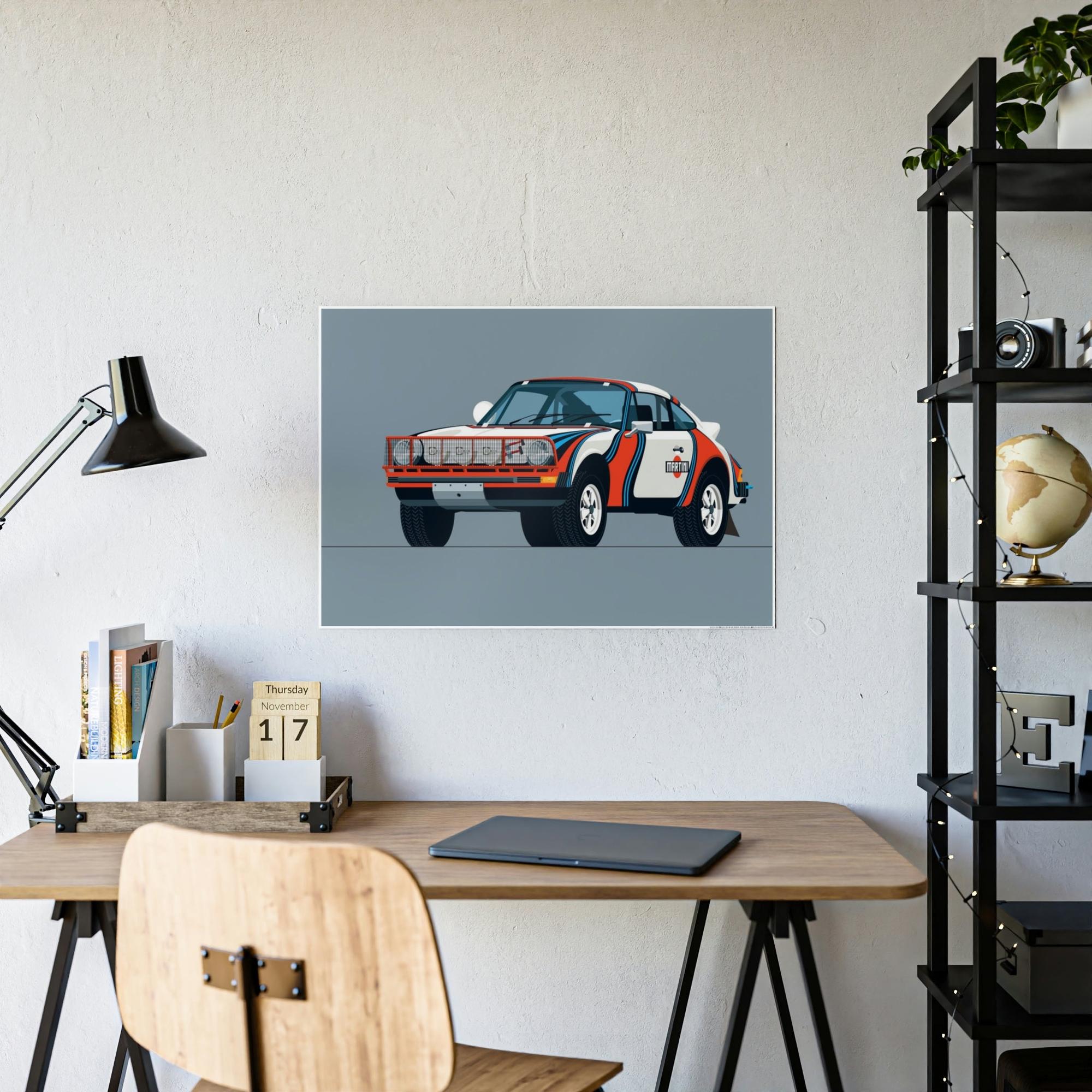 Porsche A Captivating Porsche Print: High-Quality Canvas Prints for Car Lovers