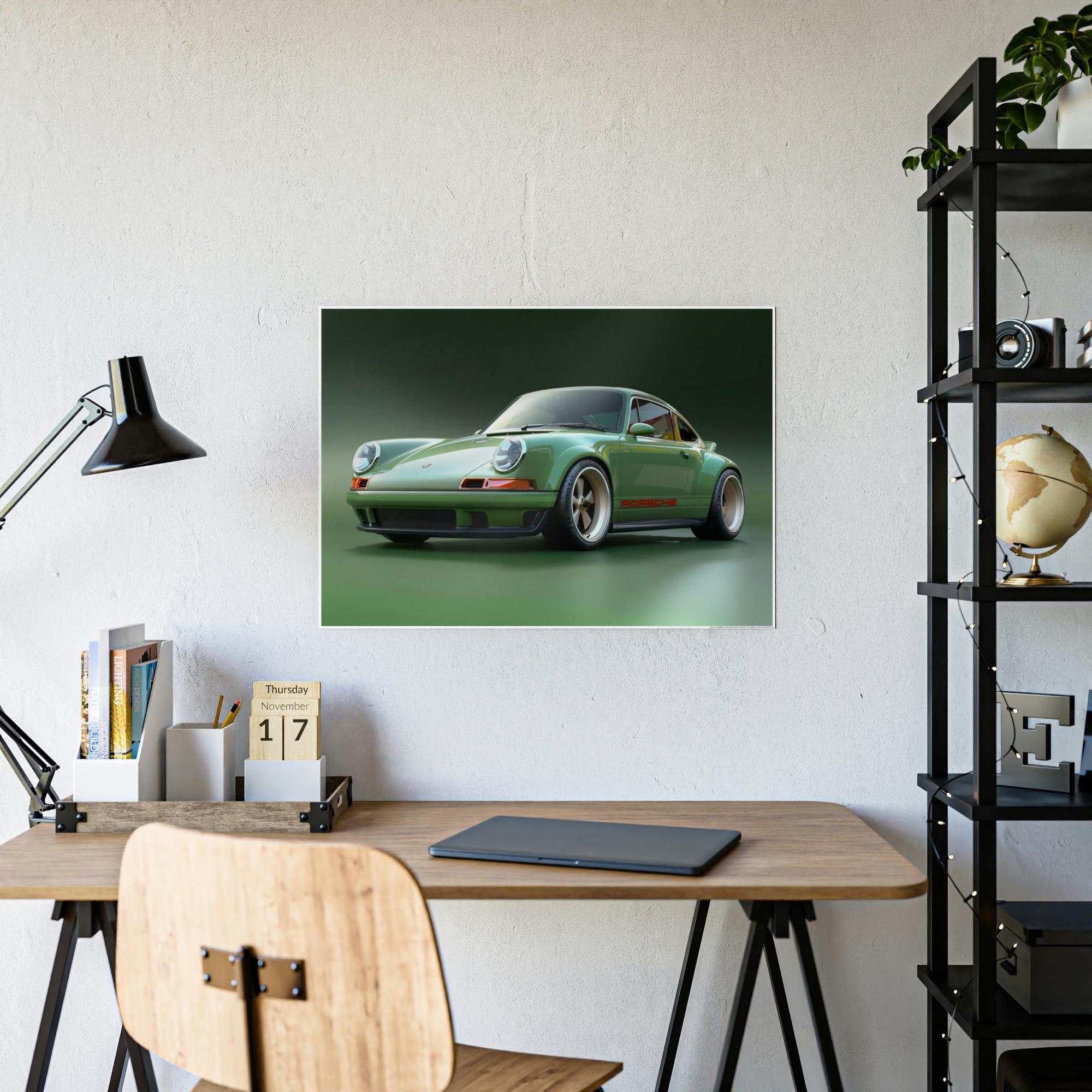 Porsche Porsche Dreams: Poster or Canvas Print for Inspiration and Motivation