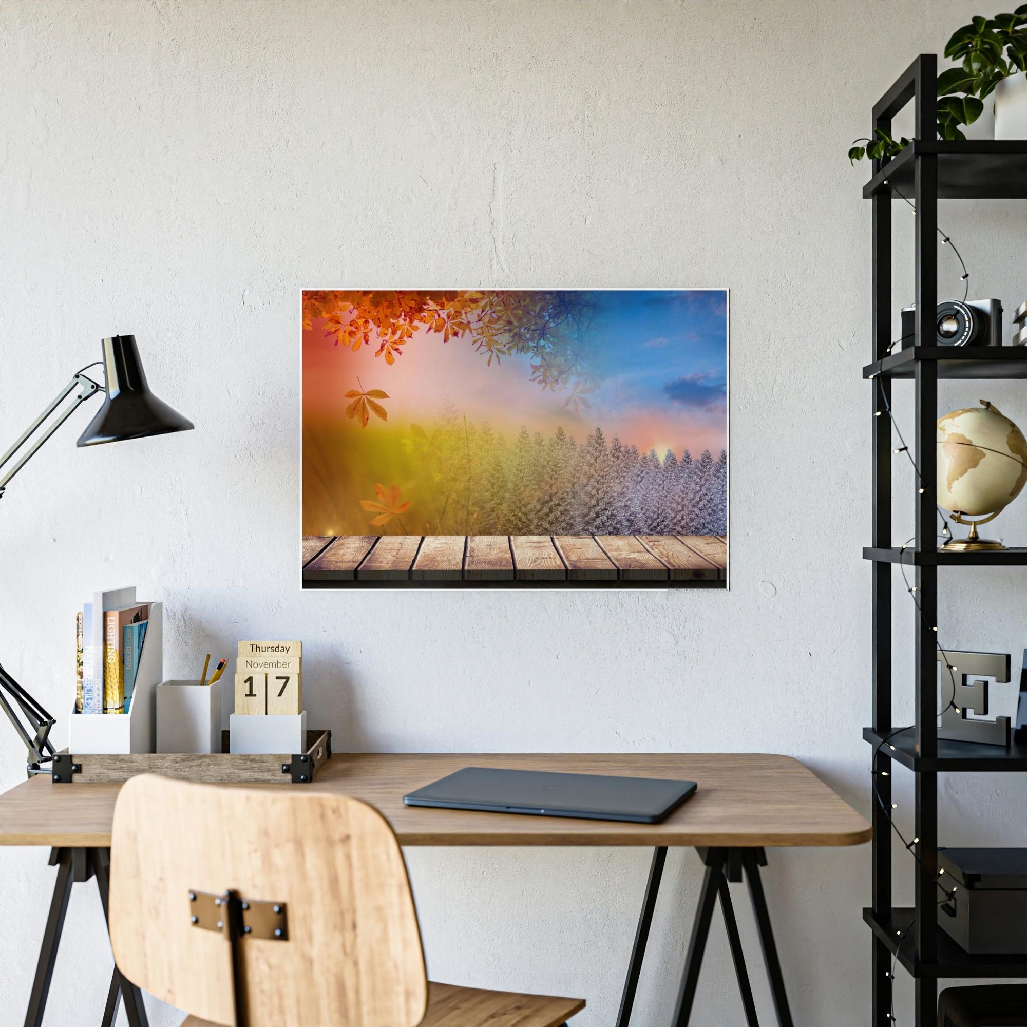 Seasons Seasonal Transitions: A Canvas of Changing Hues and Moods