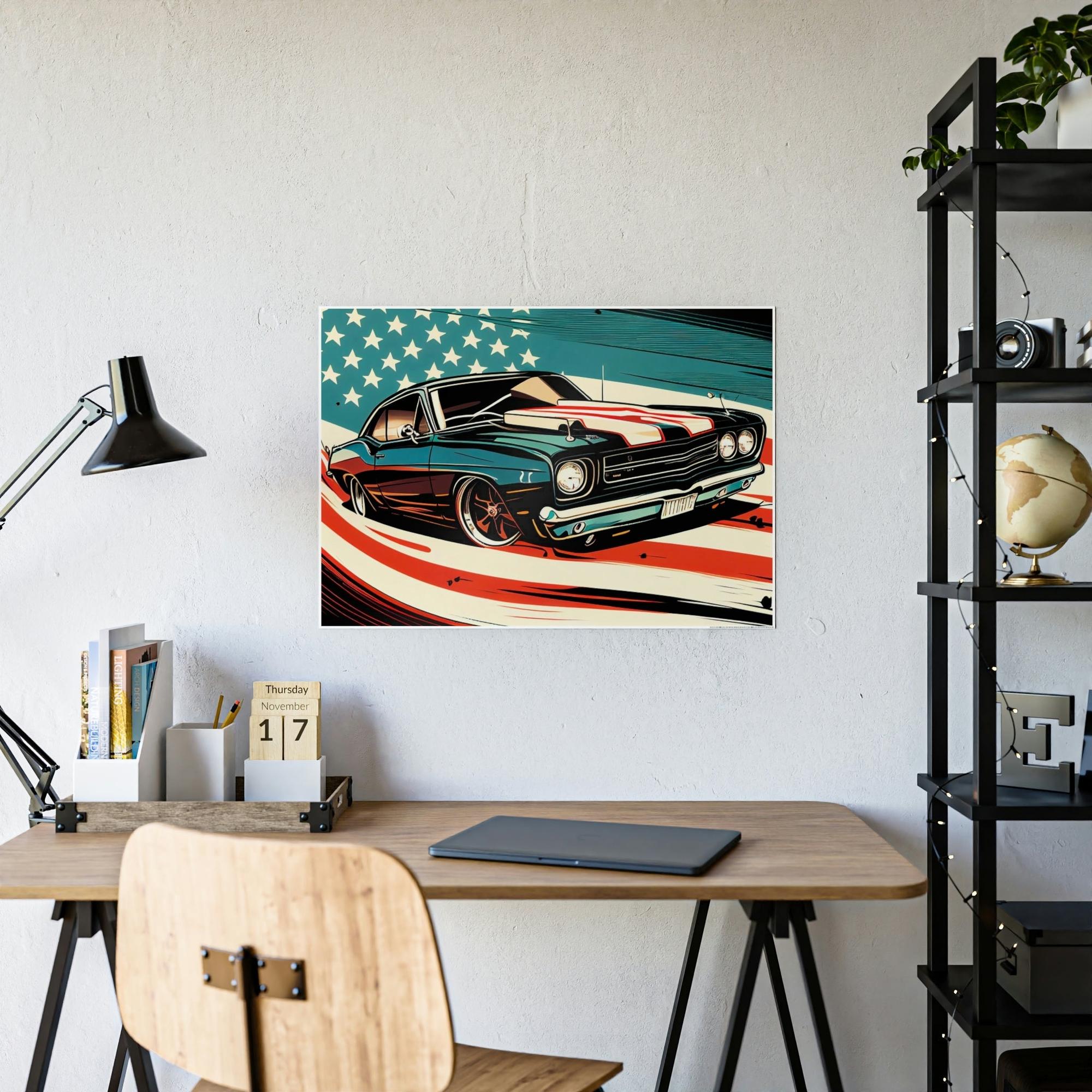 Mustang Free Spirit: Mustang Framed Wall Art and Canvas Print