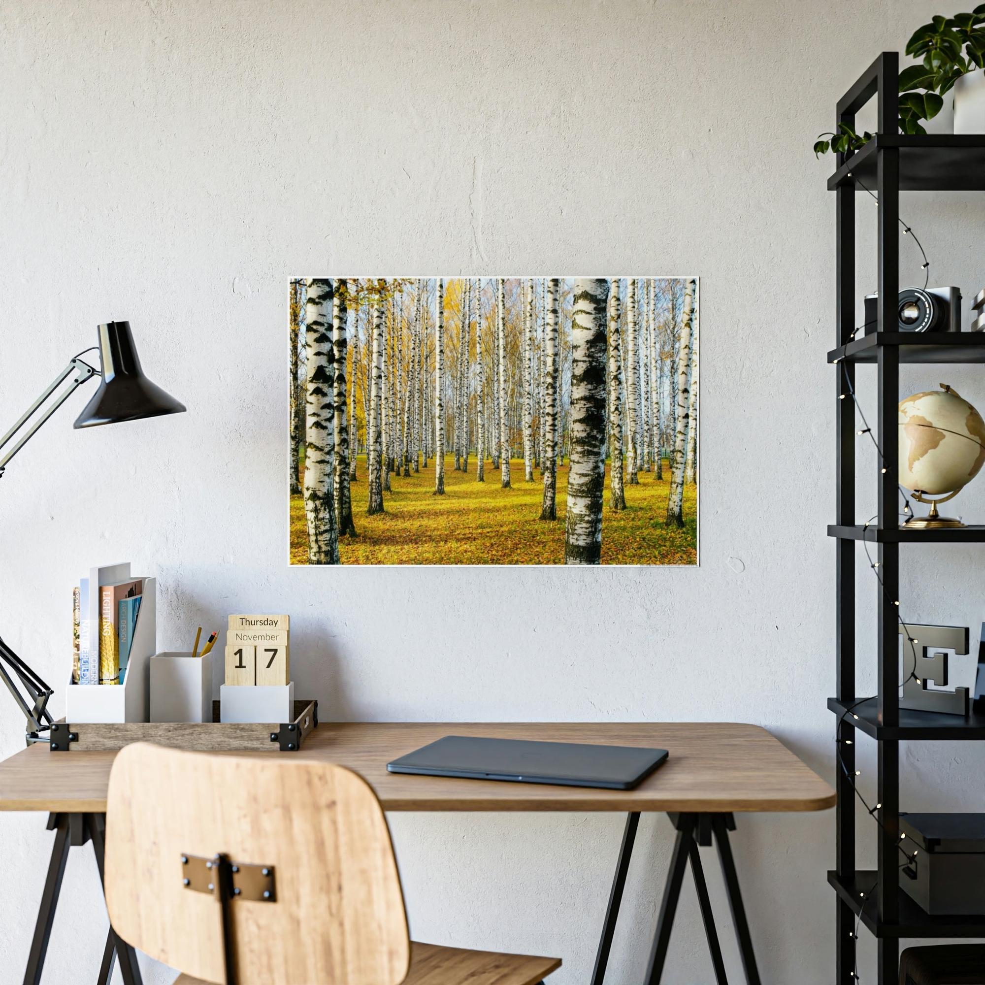 Aspen Trees The Serene Beauty of Aspen Trees: Wall Art for Your Home