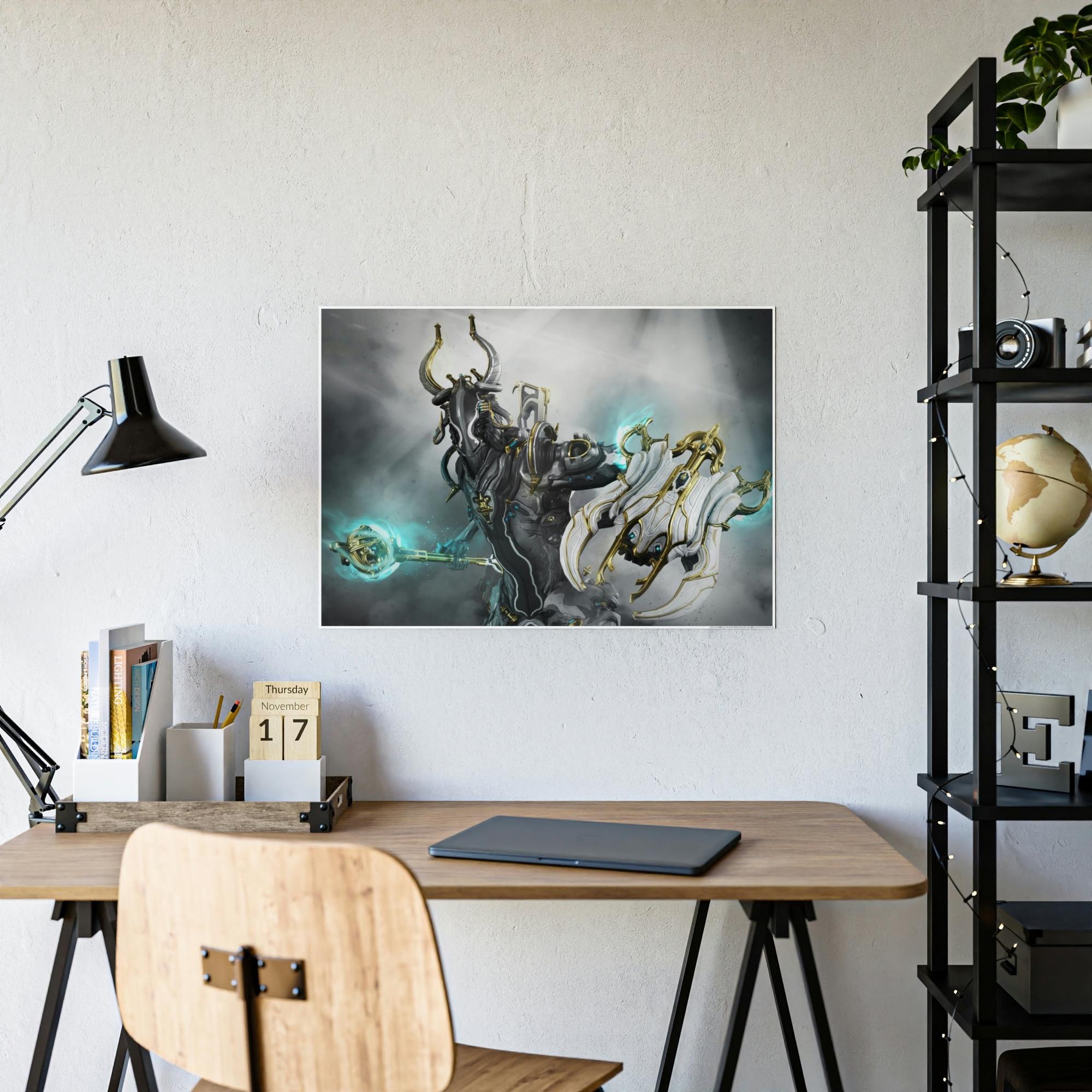 Warframe Warframe Prime: A Collection of High-Quality Framed Posters & Canvas