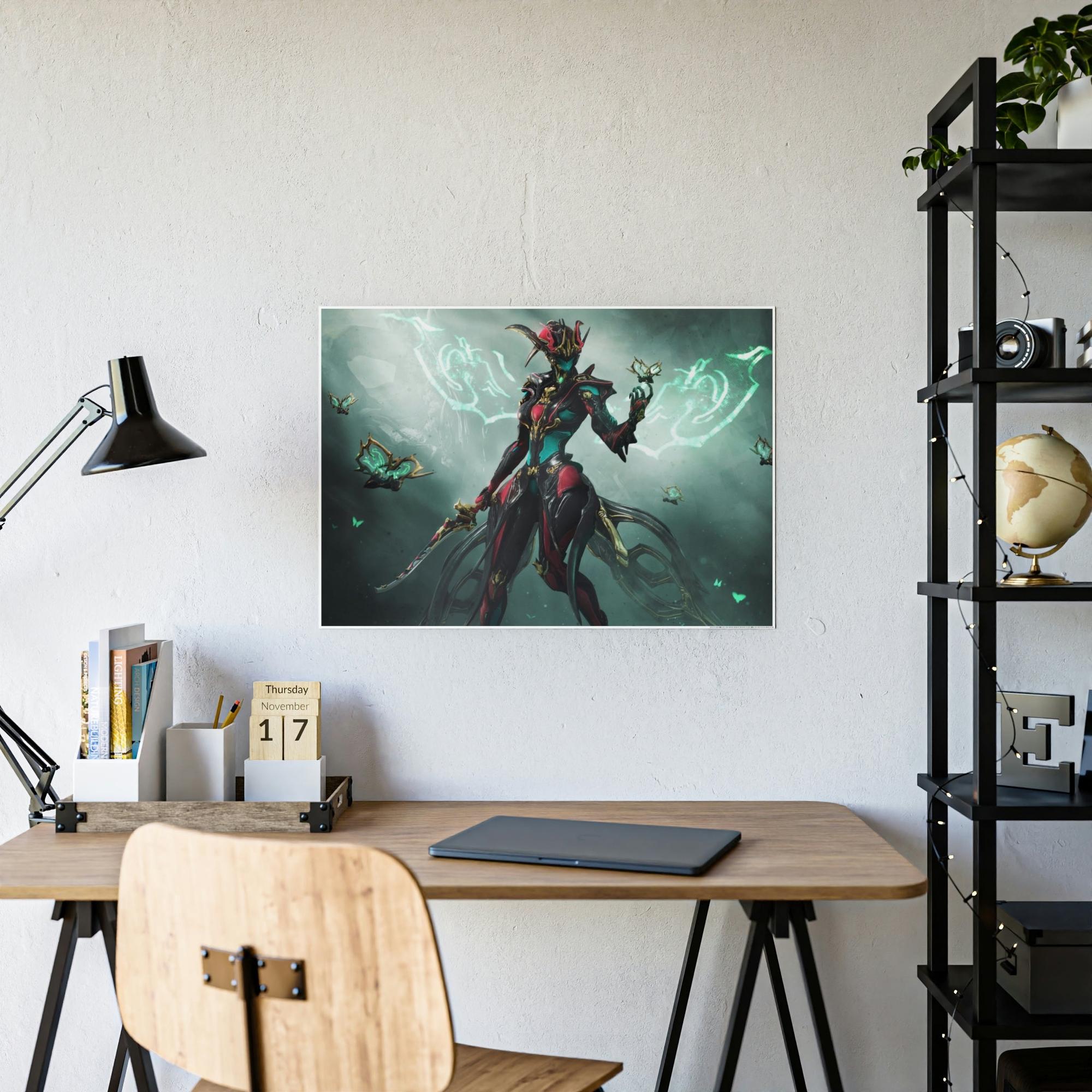 Warframe Warframe's Best Moments: A Collection of Canvas Art Prints for Fans of the Game