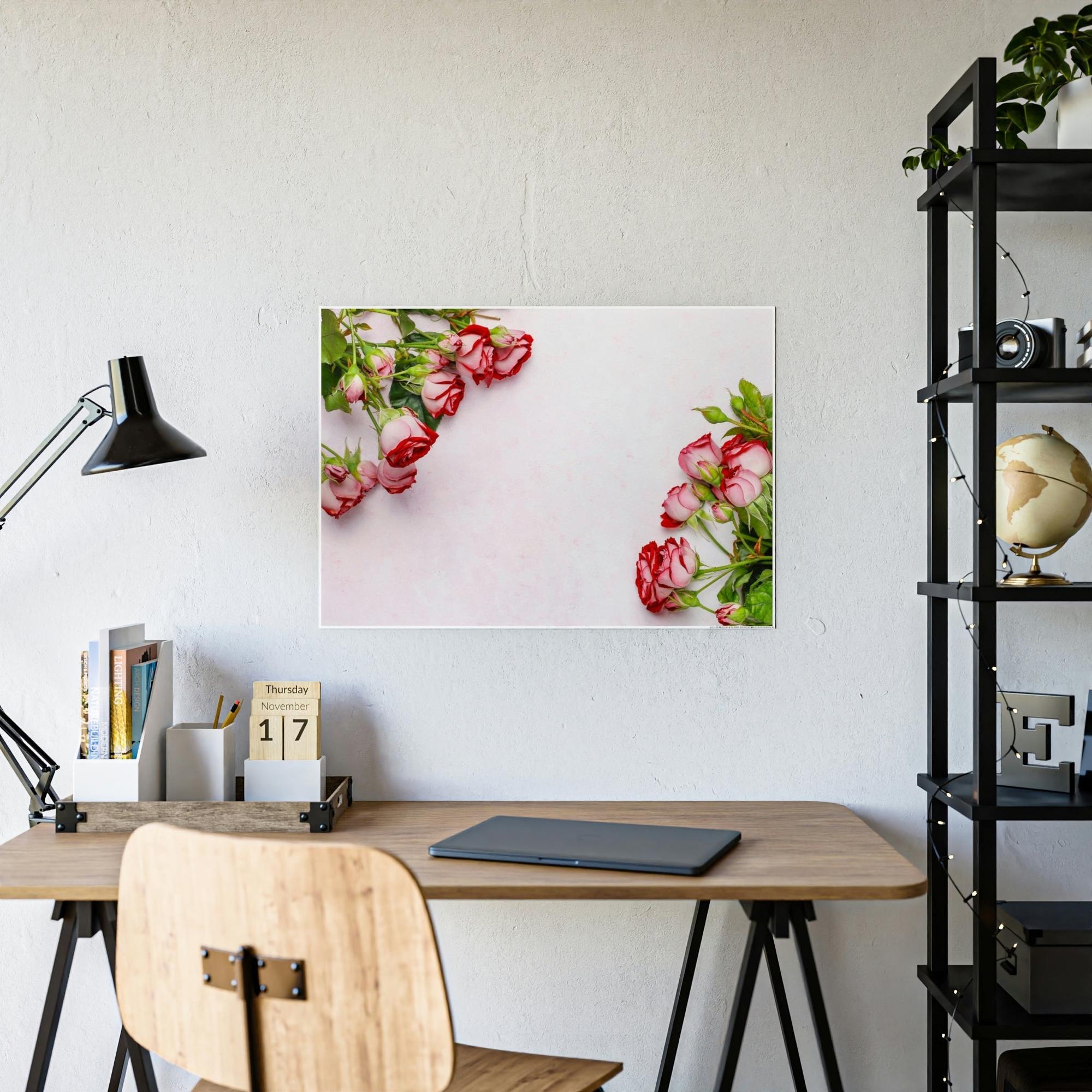 Roses The Rose's Spell: A Dreamy and Enchanting Painting on Canvas