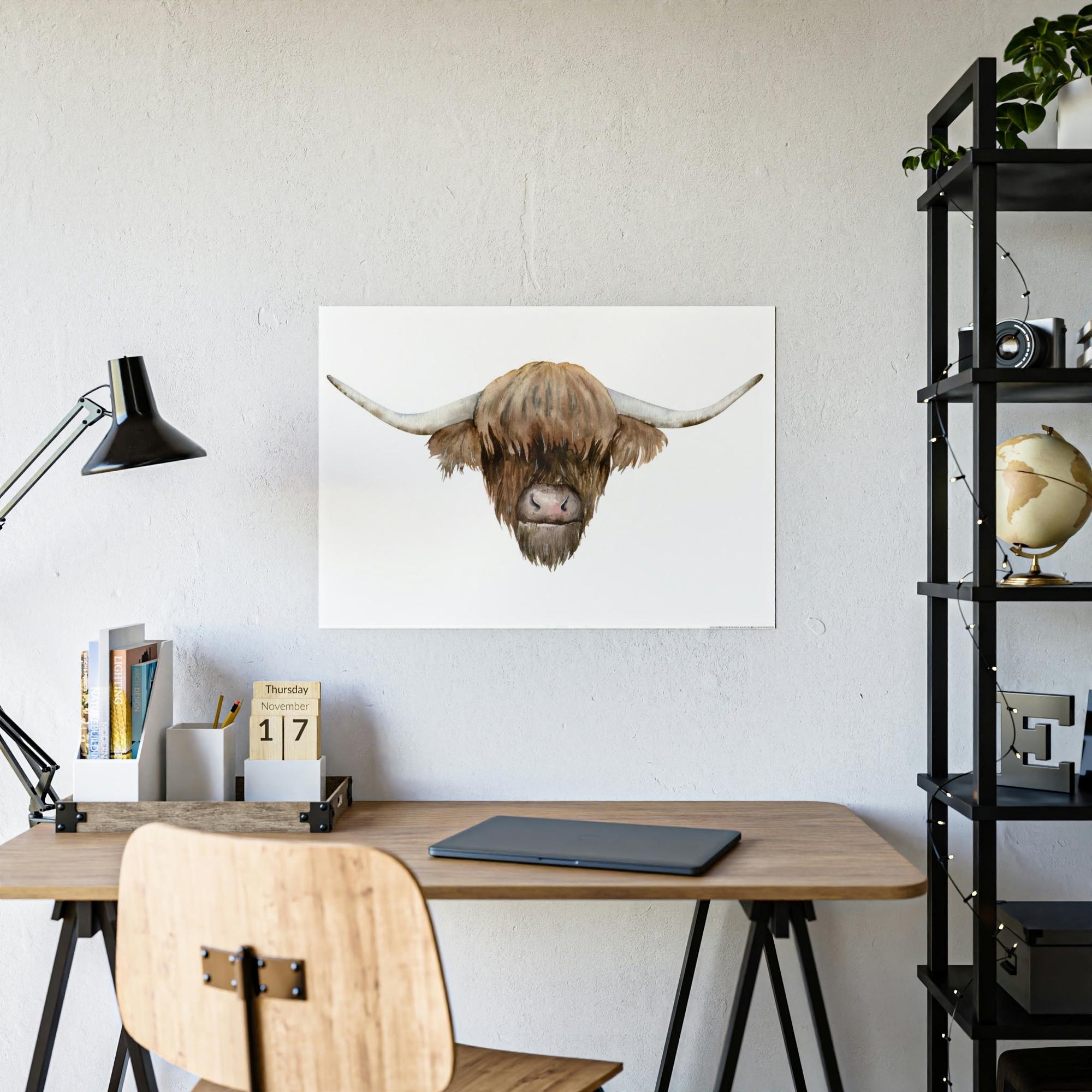 Cows Gentle Bovine Beauty: Cow Art for a Timeless Wall Art Statement