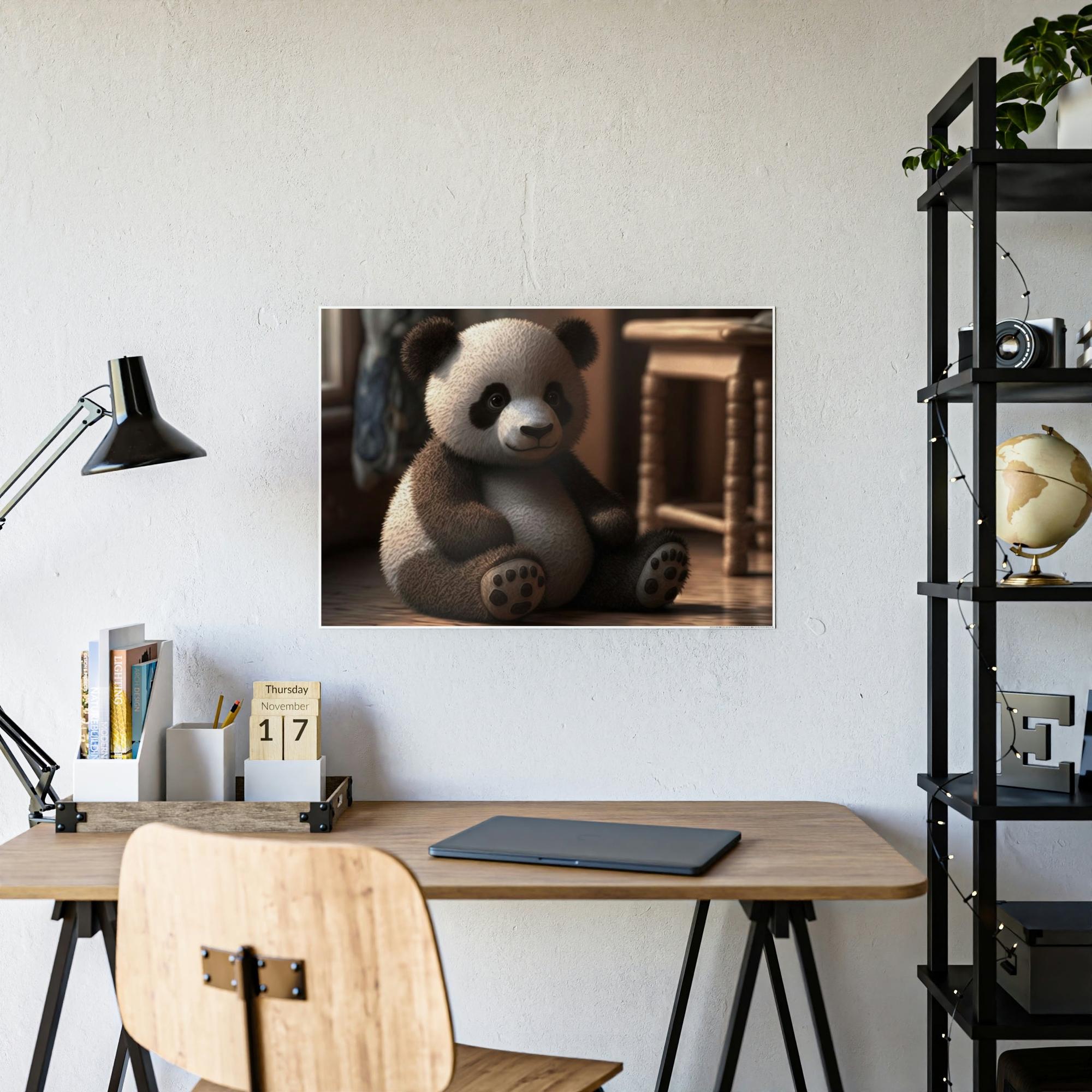 Pandas Panda Zen: Tranquility on Canvas