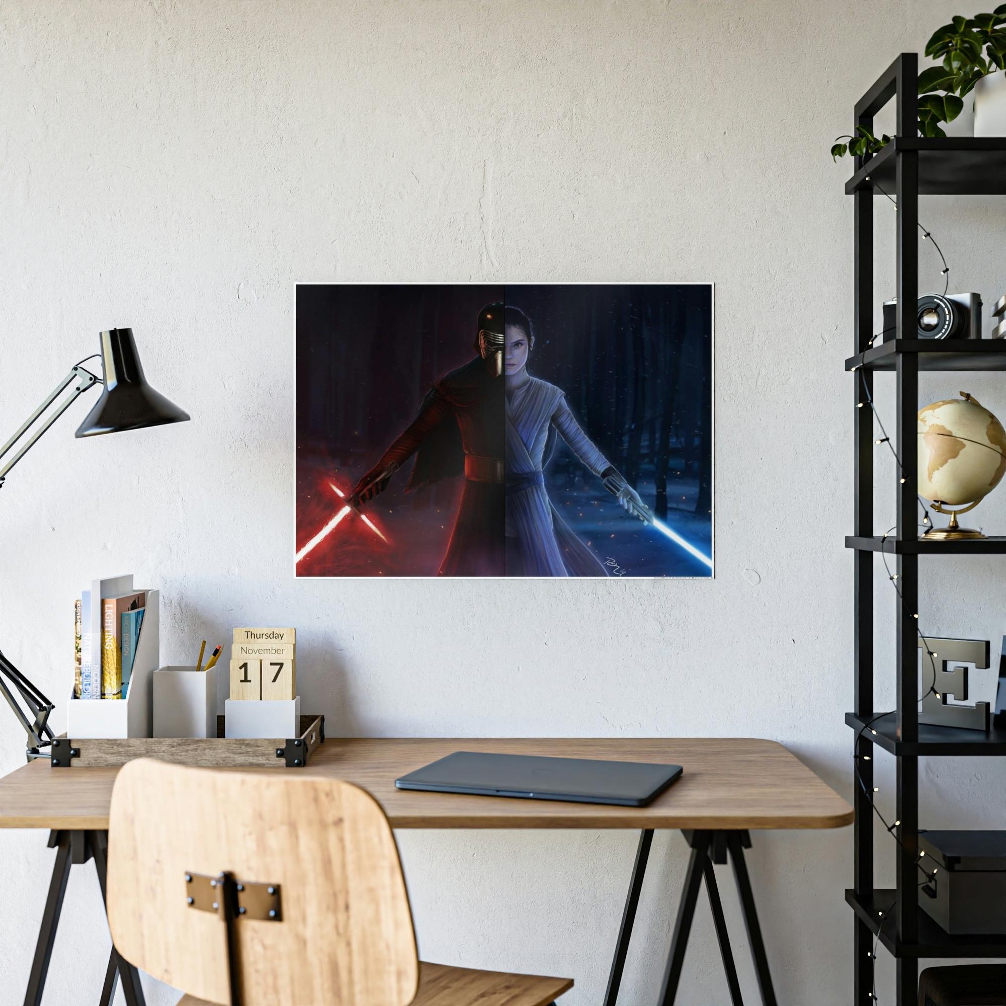 Star Wars Star Wars Legends: Canvas & Poster Print of Iconic Characters and Their Stories