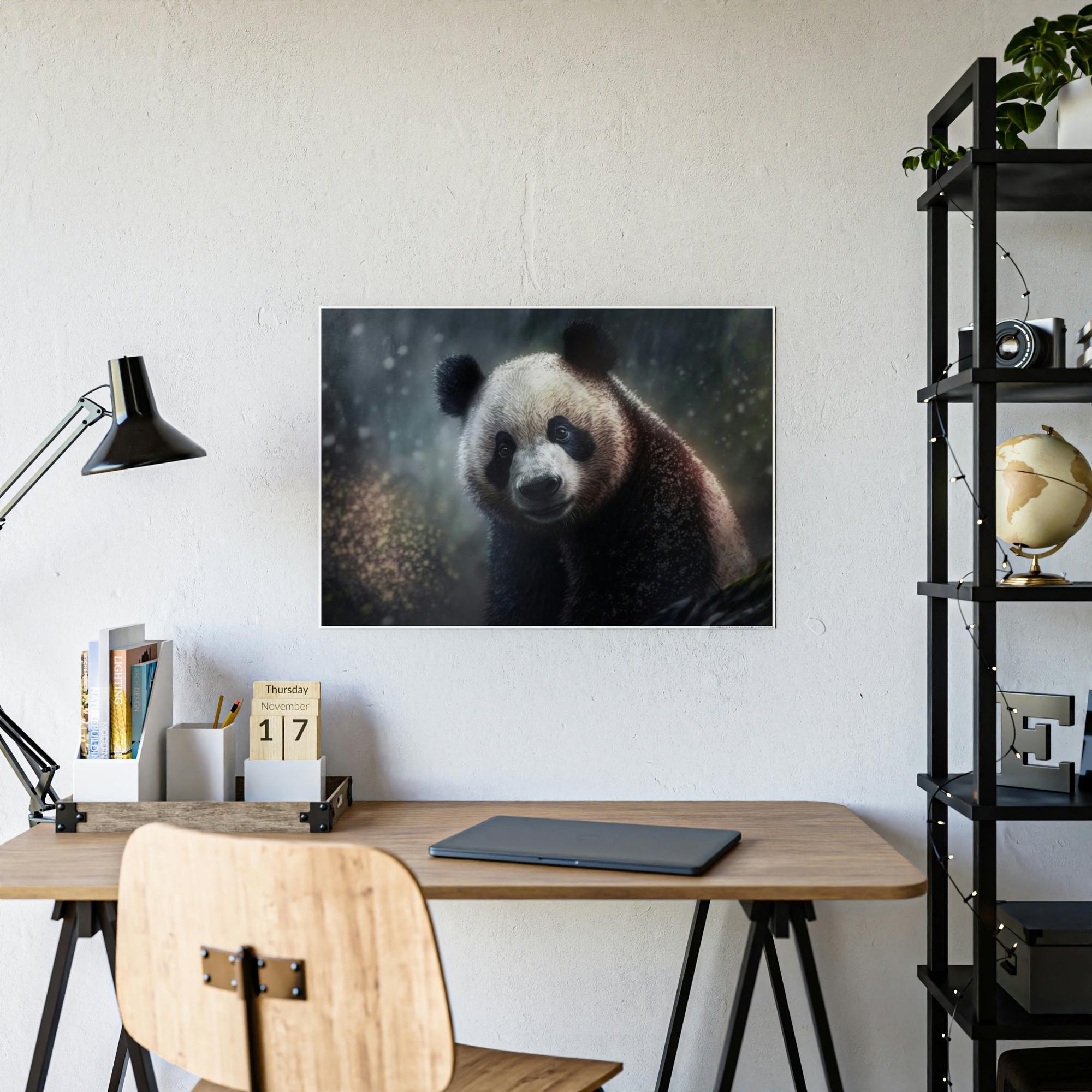 Pandas A Panda's World: A Canvas That Reveals the Wonders of Nature