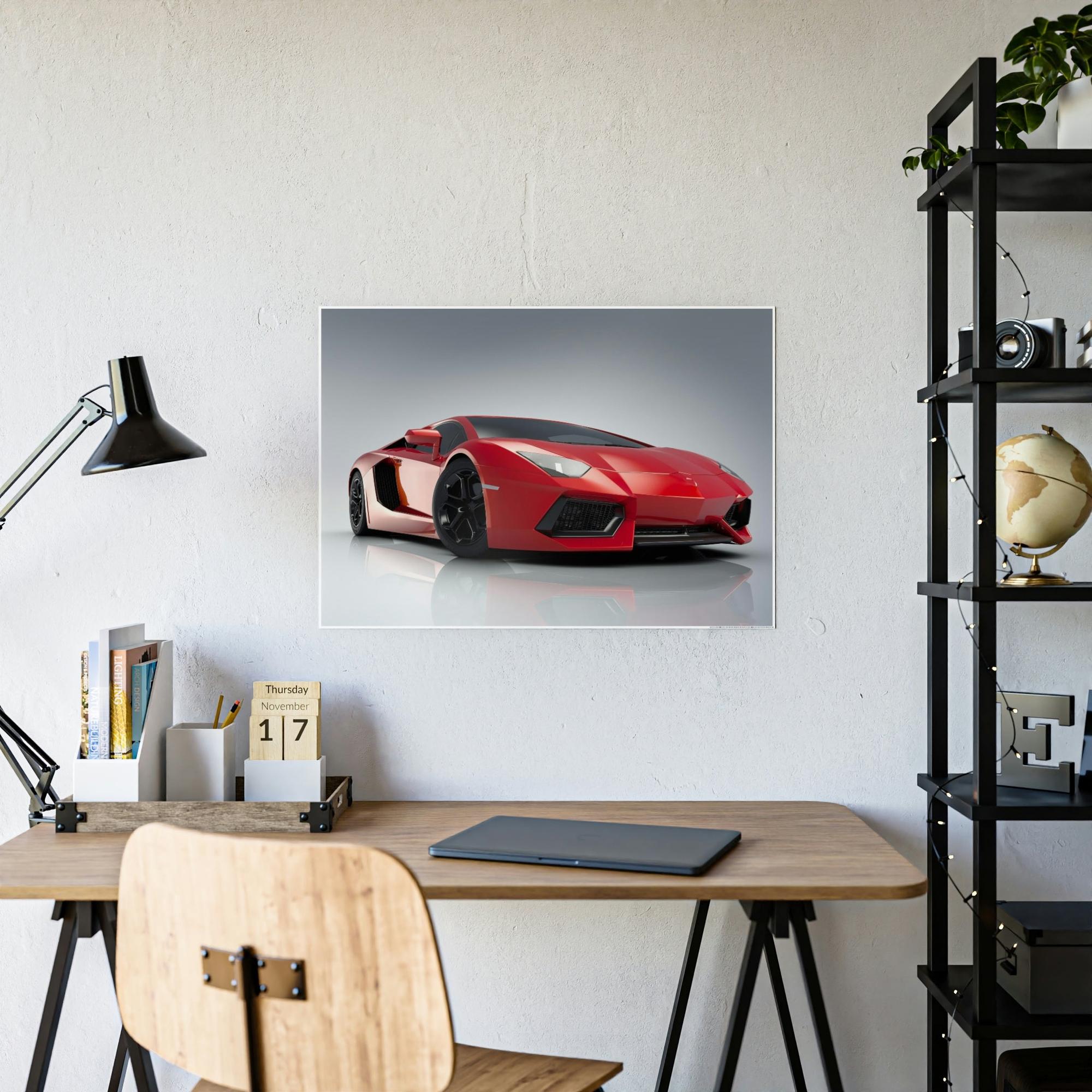 Lamborghini Legend on Your Wall: Lamborghini Poster on Quality Print