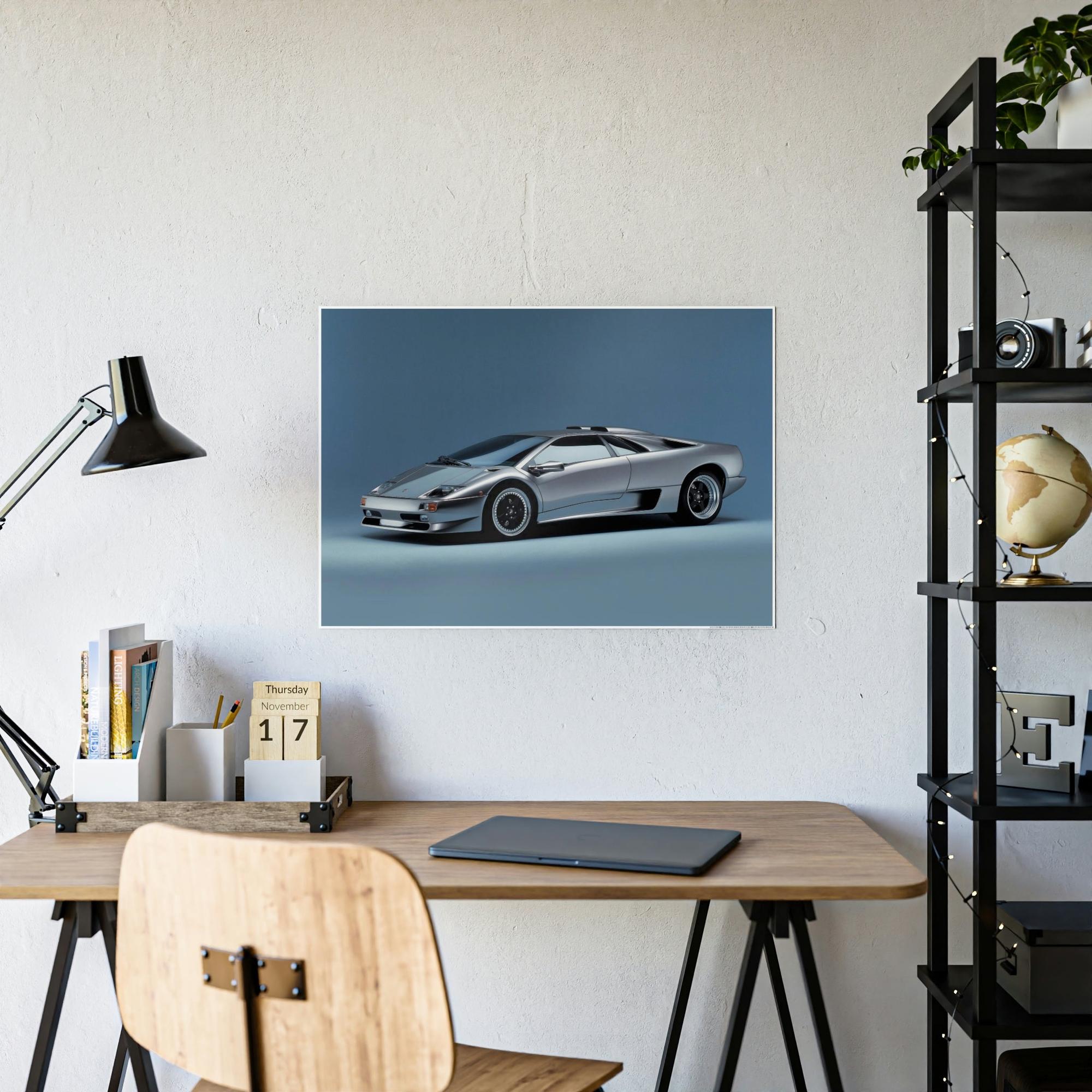 Lamborghini The Art of Supercars: Lamborghini Canvas & Poster Print and Wall Art