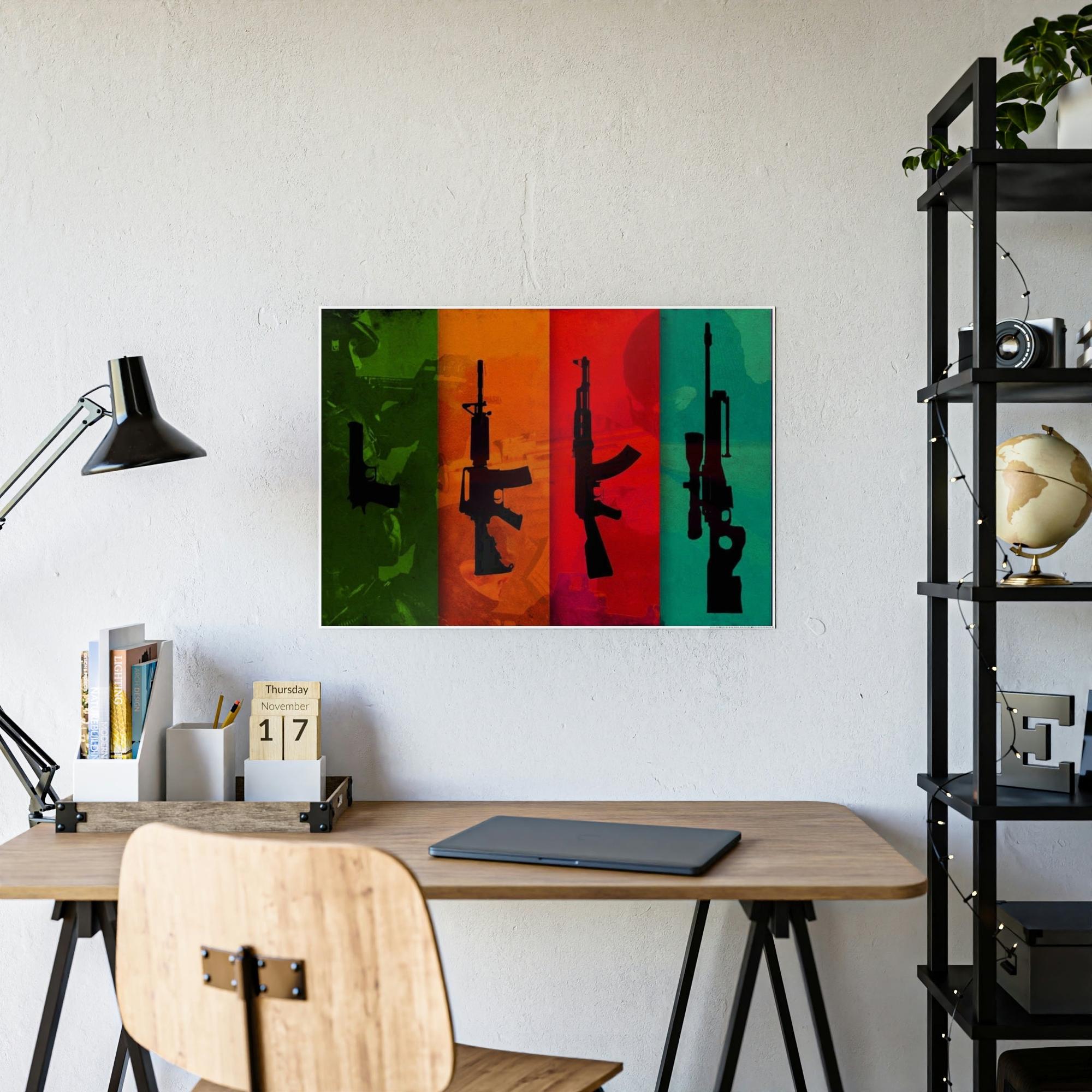 Counter Strike Counter Strike: Immersive Gaming Art on Framed Canvas & Poster