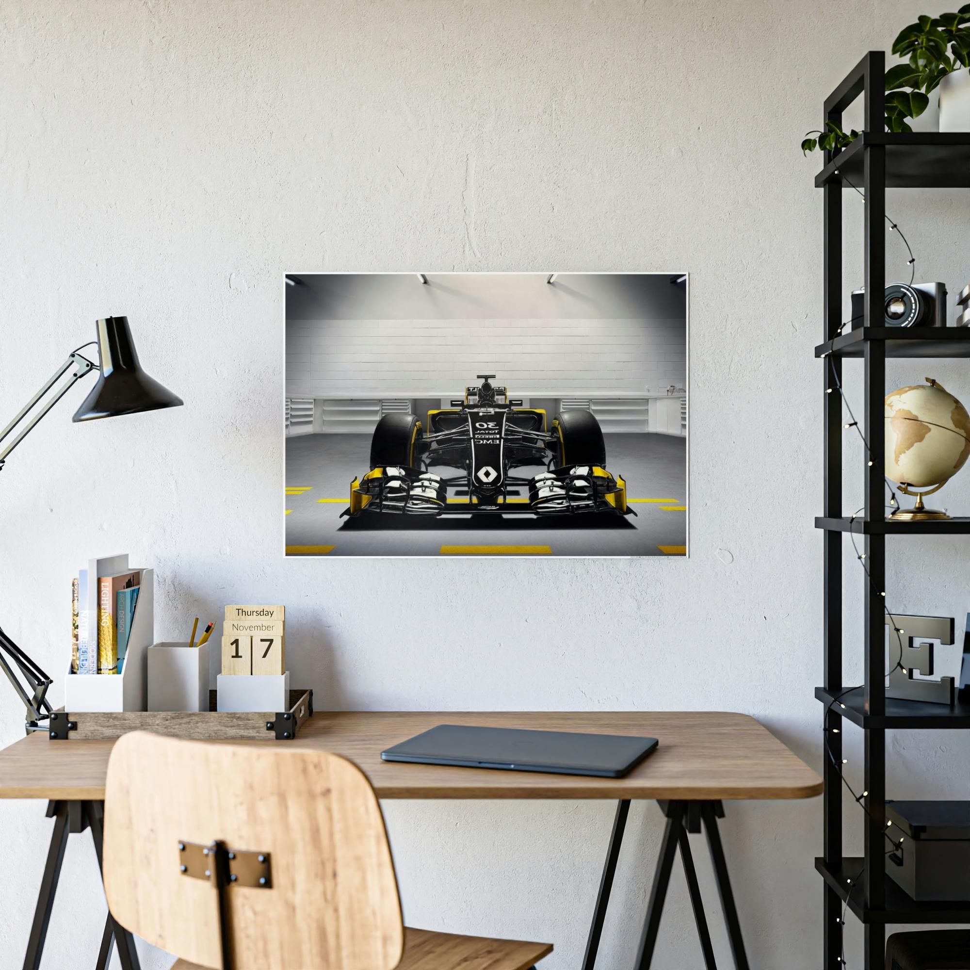 F1 The Power of Speed: Striking F1 Art Print on Canvas & Poster