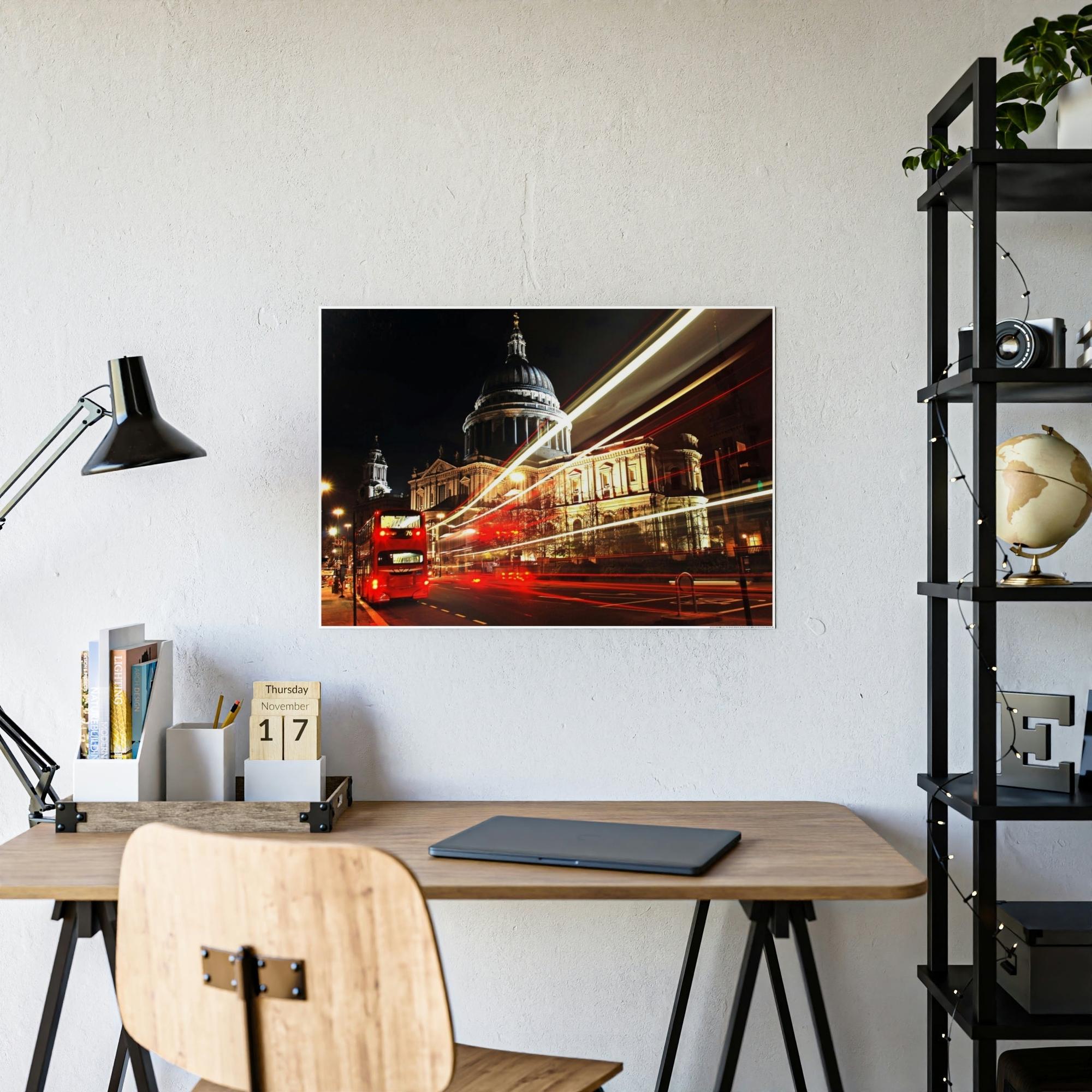 Bus The Essence of Travel: Canvas Print capturing the Spirit of Buses