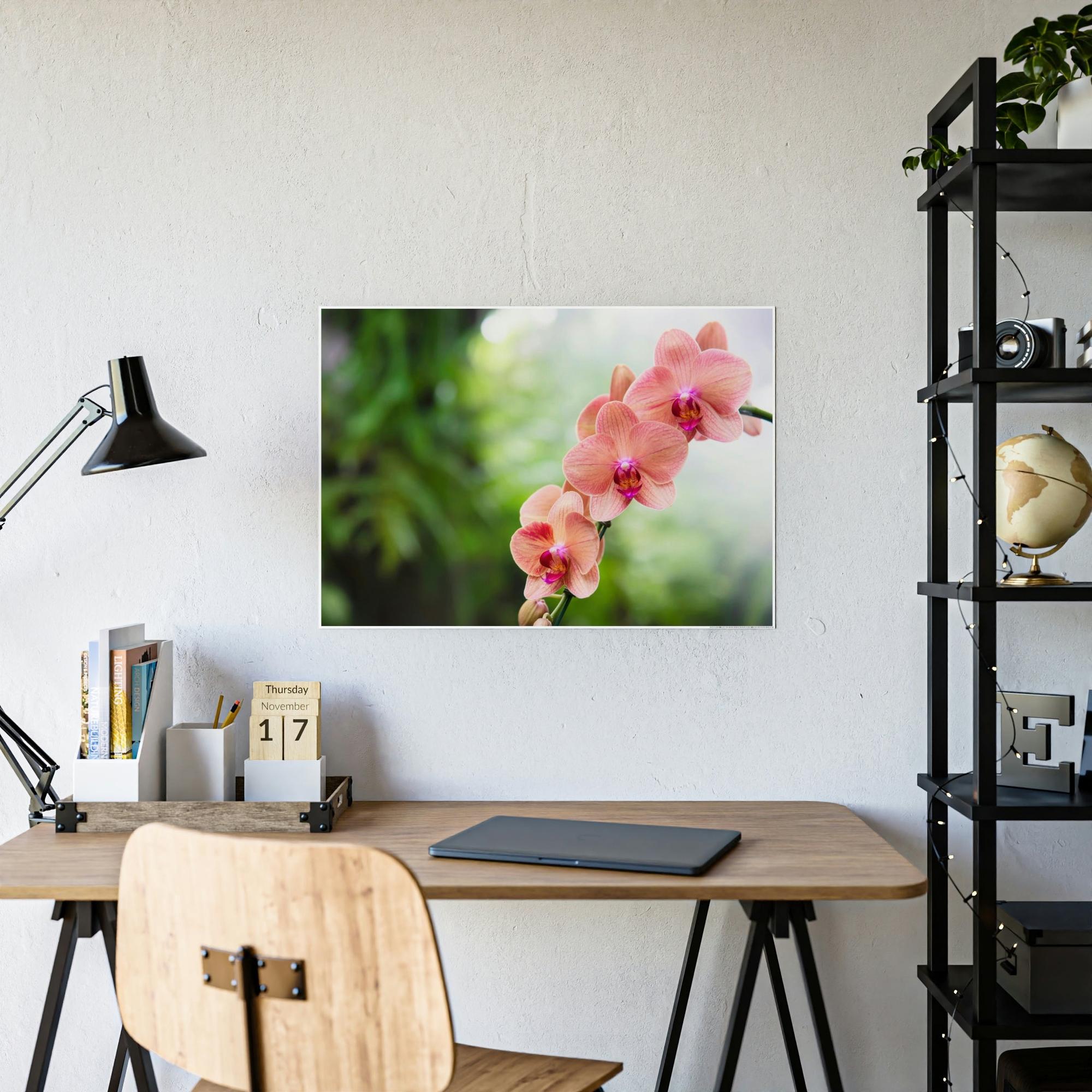 Orchids Whispers of Orchids: A Soft Canvas Touch