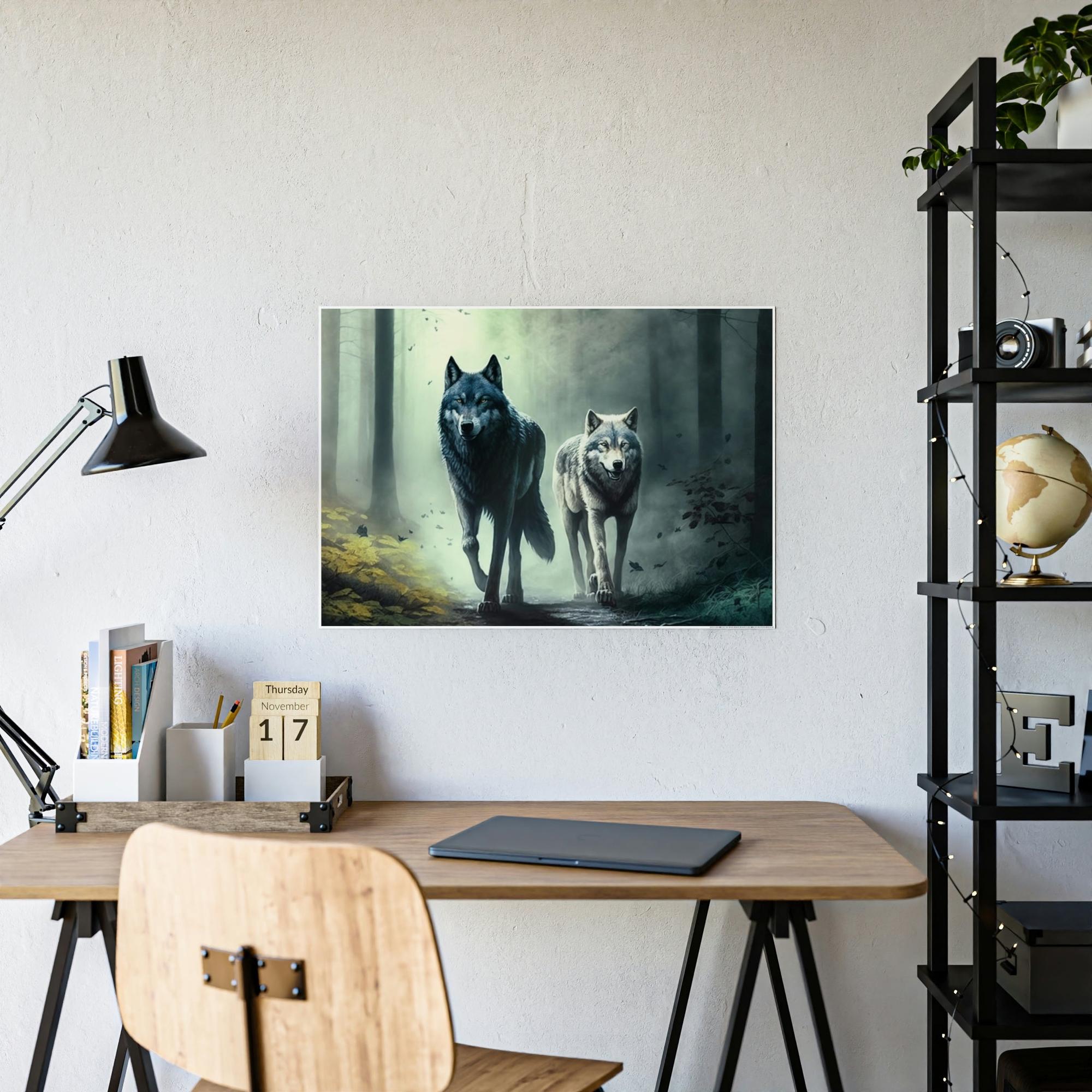 Wolfs Spirit of the Wild: Fierce Wolfs in Action