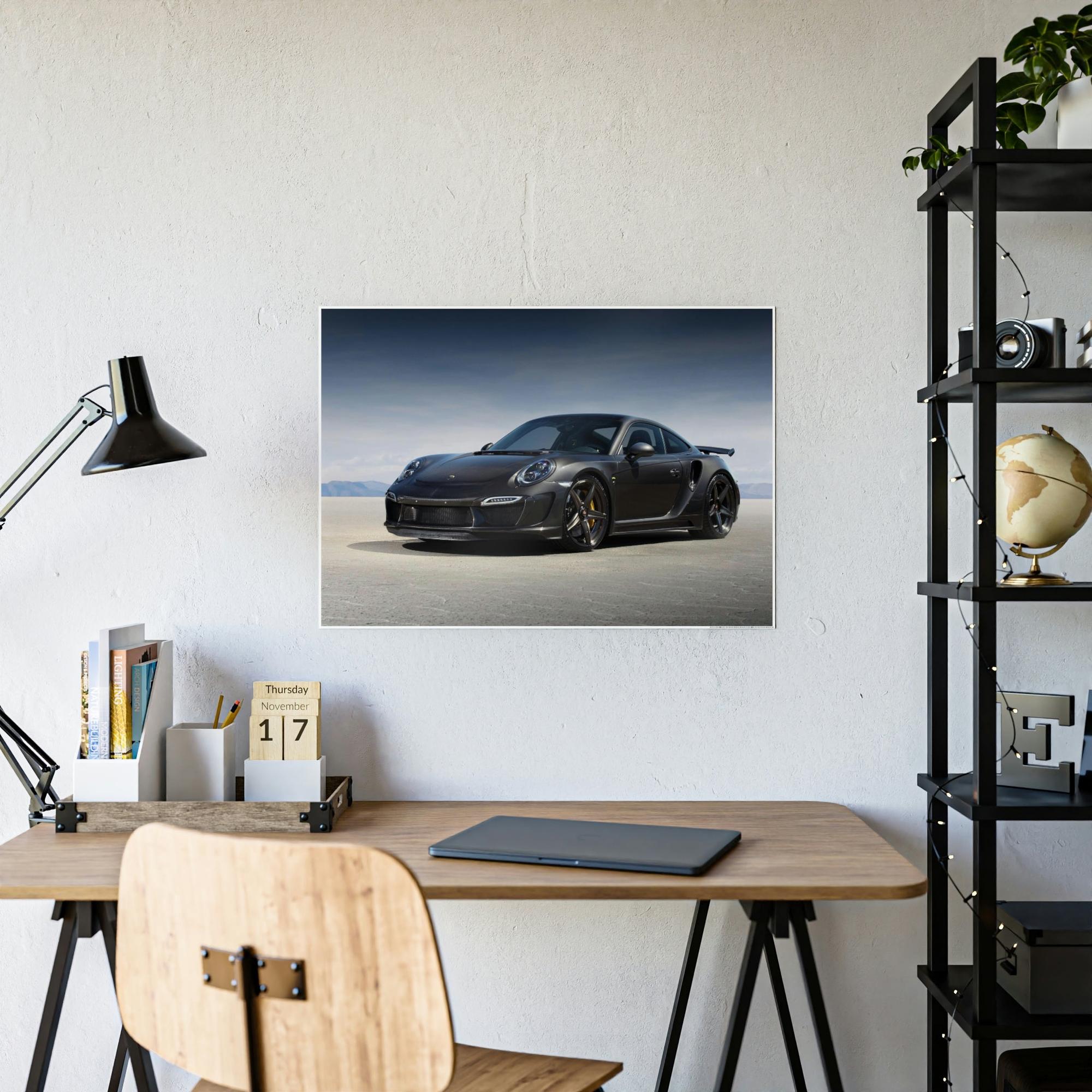 Porsche Porsche Dynamics: A Dynamic and Bold Poster & Canvas Wall Art