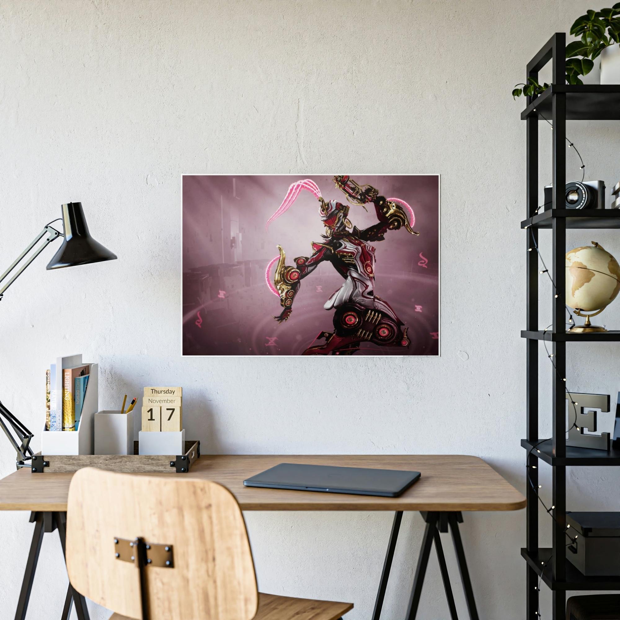 Warframe The Art of Warframe: Unleash Your Style with Framed Canvas Prints