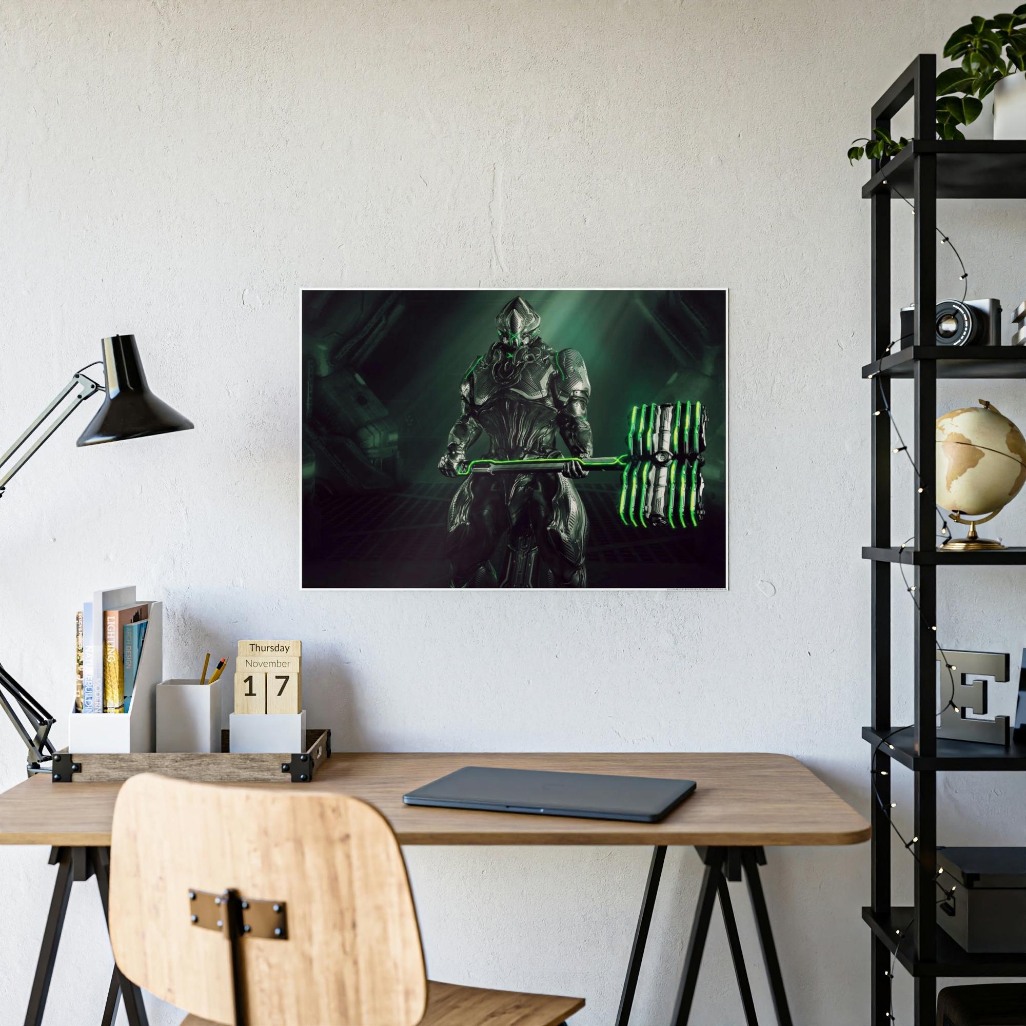 Warframe The Power of Warframe: Inspiring Wall Decor for Your Home on Canvas & Poster