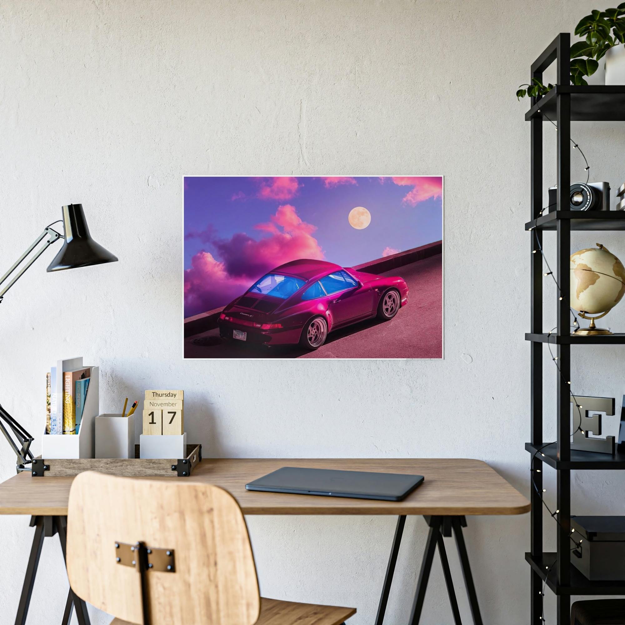 Porsche Porsche's Art of Speed: Canvas Wall Art Print That Inspires the Ultimate Driving Experience