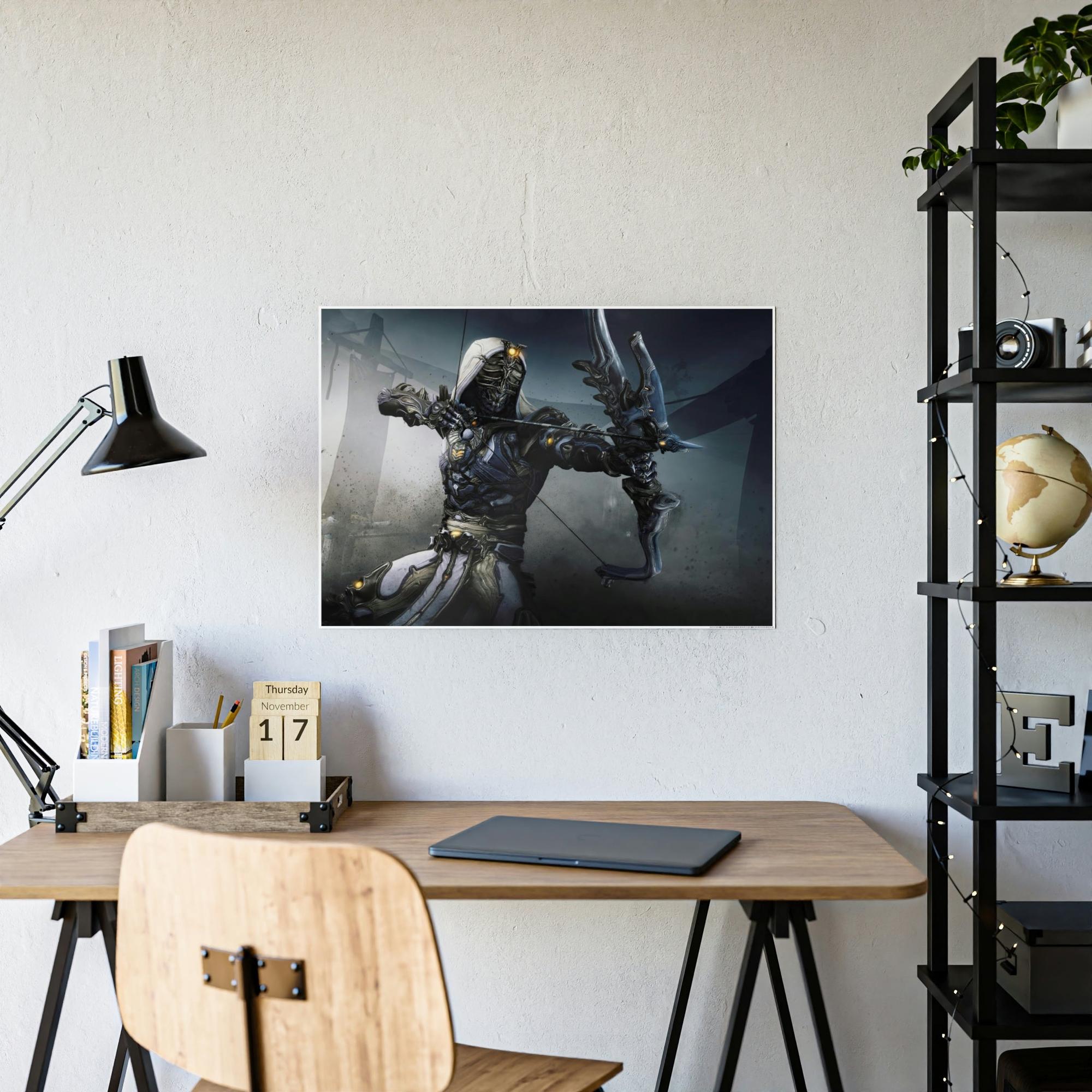 Warframe Warframe's Planets: A Collection of Canvas Art Prints for Fans of the Game's Worlds