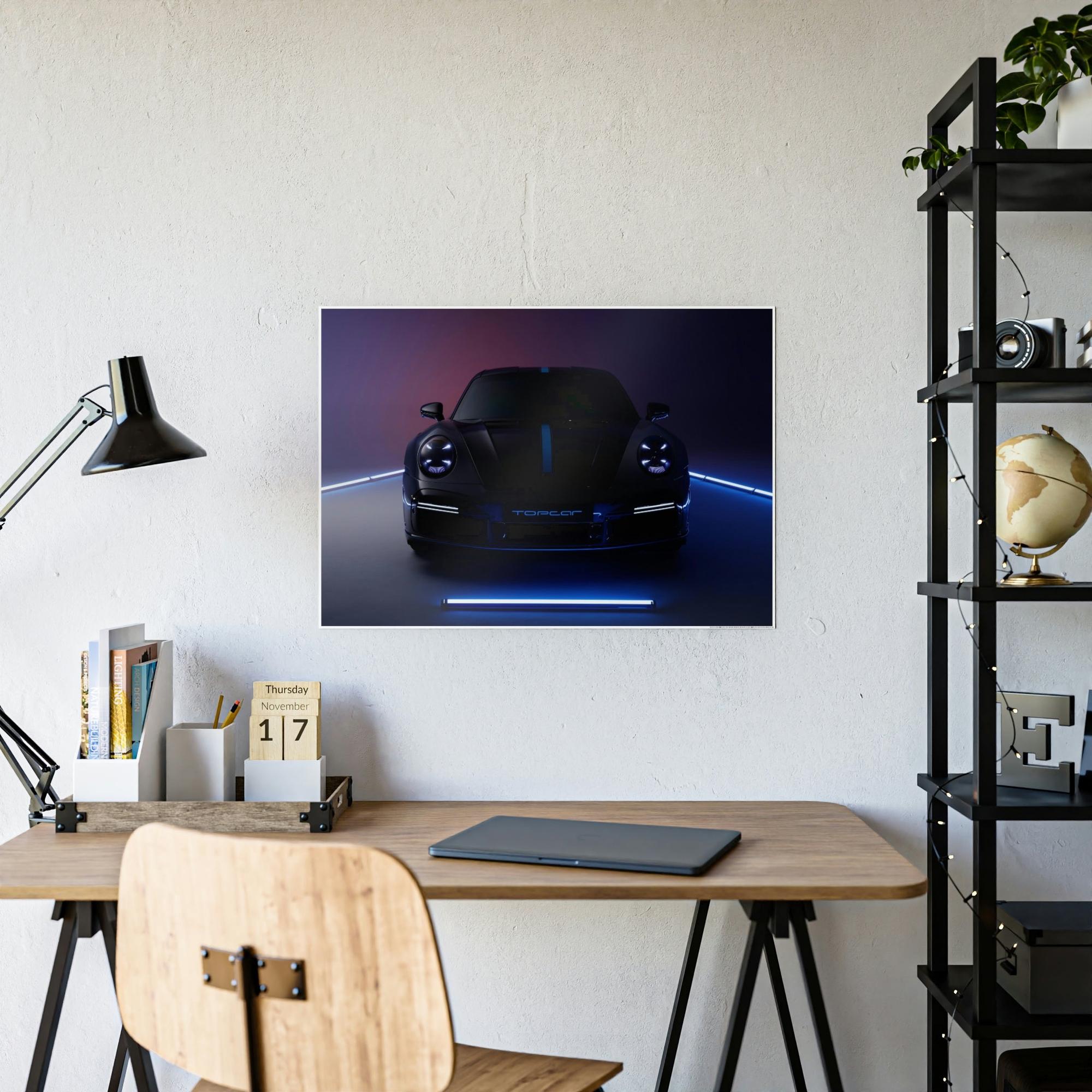 Porsche The Porsche Legacy: A Canvas & Poster Print That Chronicles the Rich History of the Porsche Brand