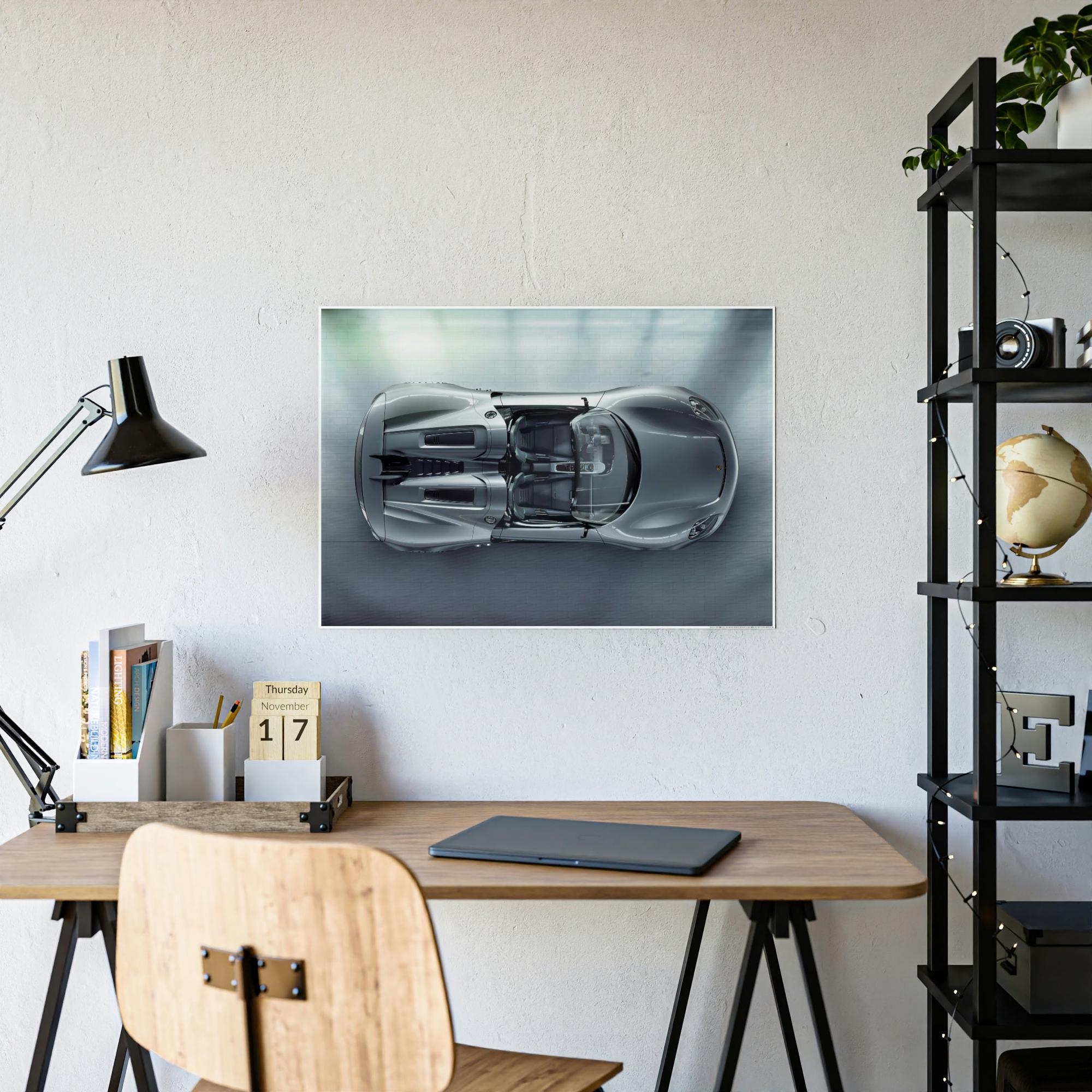 Porsche Porsche Performance: Posters & Canvas Wall Art Print That Captures the Precision and Power of Porsche