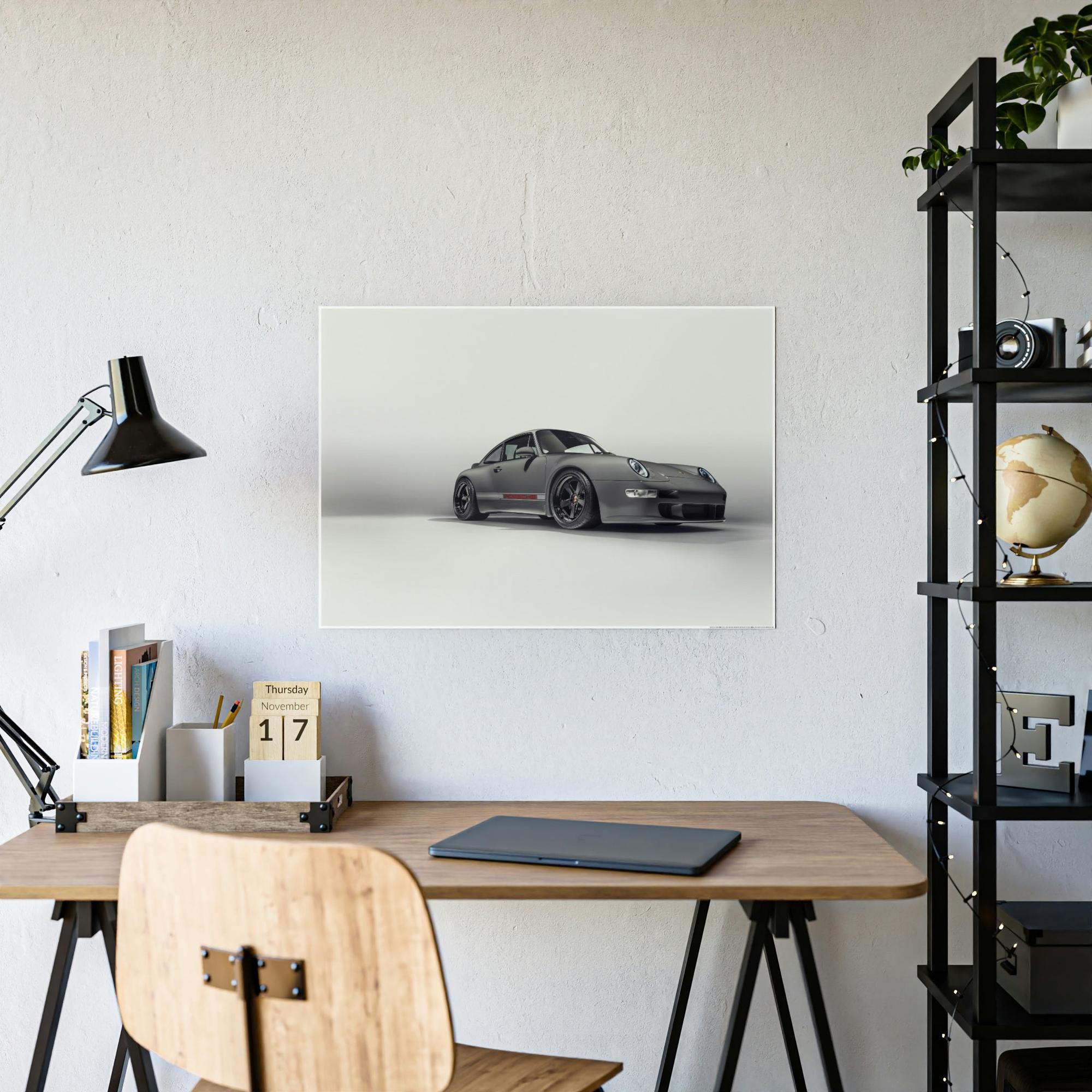 Porsche Porsche Portraits: A Wall Art Print That Captures the Unique Personality of Porsche Models