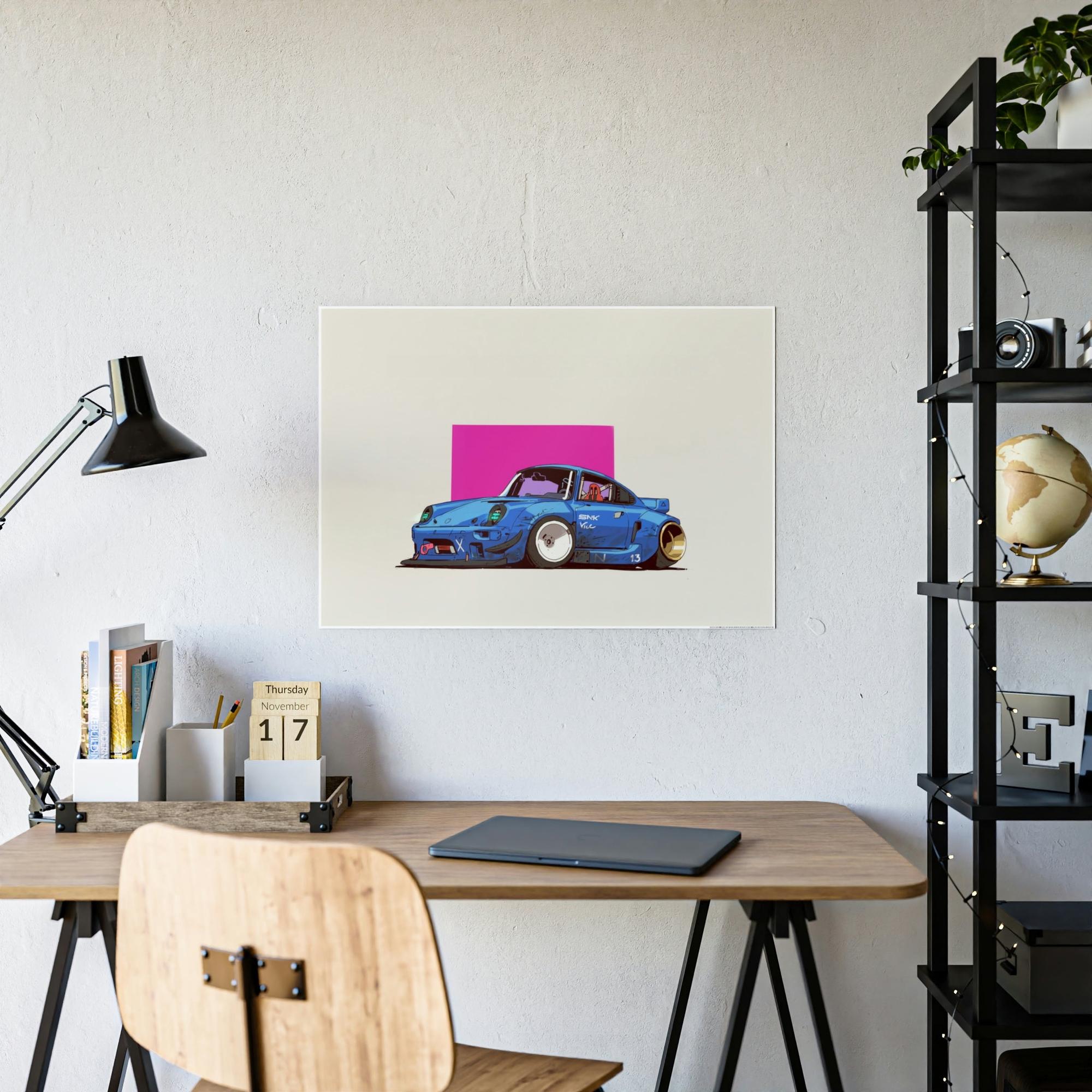 Porsche Vintage Porsche Charm: Framed Posters and Canvas Prints
